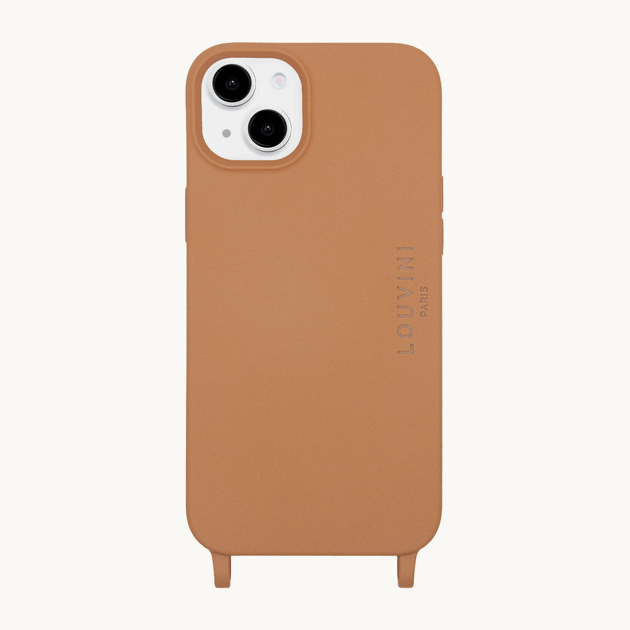 iPhone Case with loops and MagSafe MILO - CINNAMON