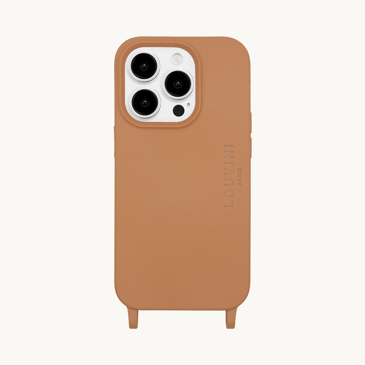 iPhone Case with loops and MagSafe MILO - CINNAMON