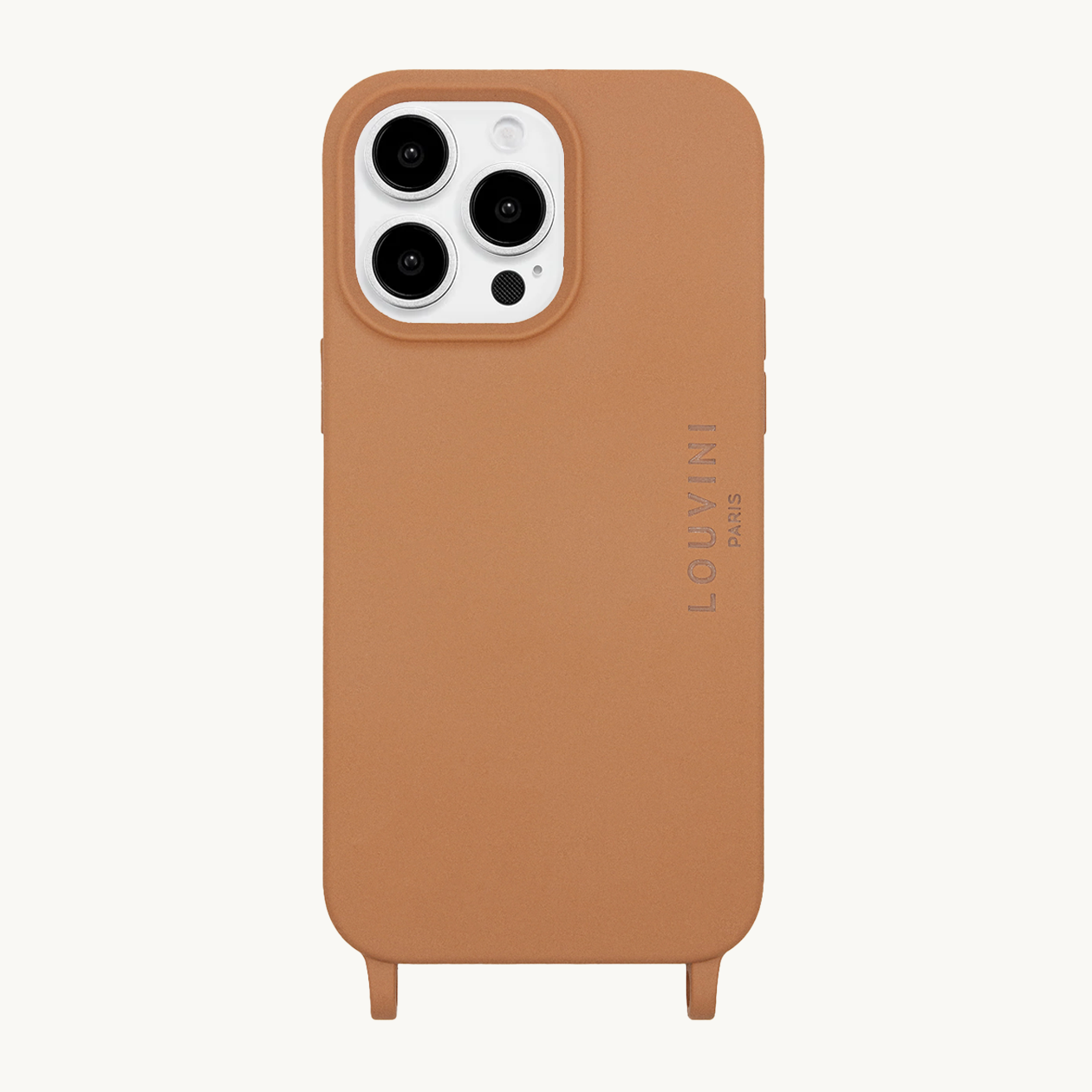 iPhone Case with loops and MagSafe MILO - CINNAMON