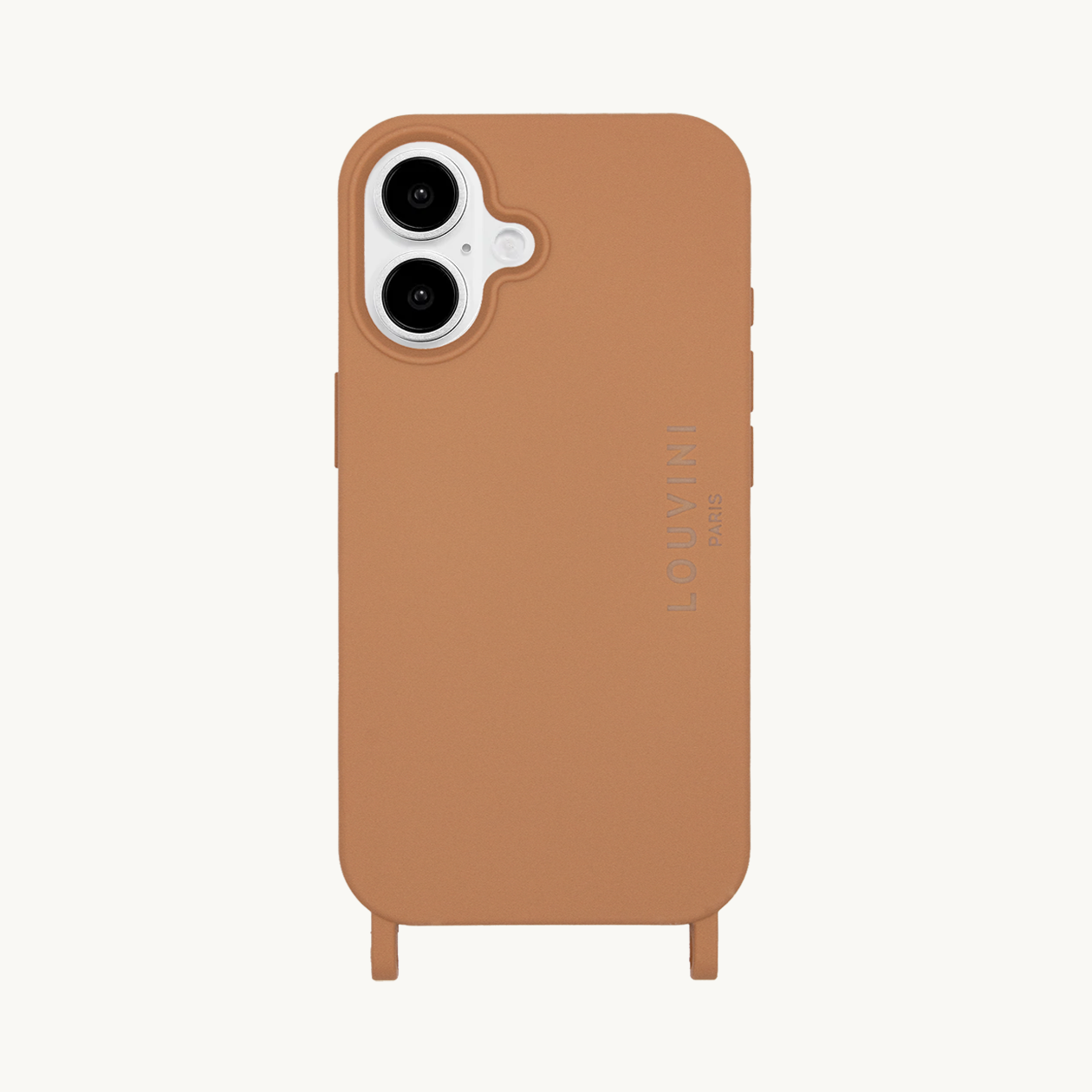 iPhone Case with loops and MagSafe MILO - CINNAMON