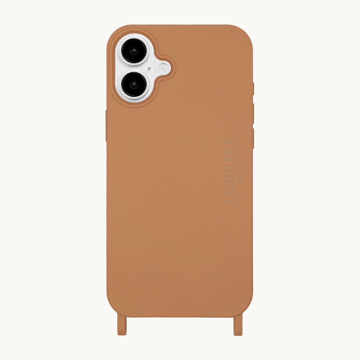 iPhone Case with loops and MagSafe MILO - CINNAMON