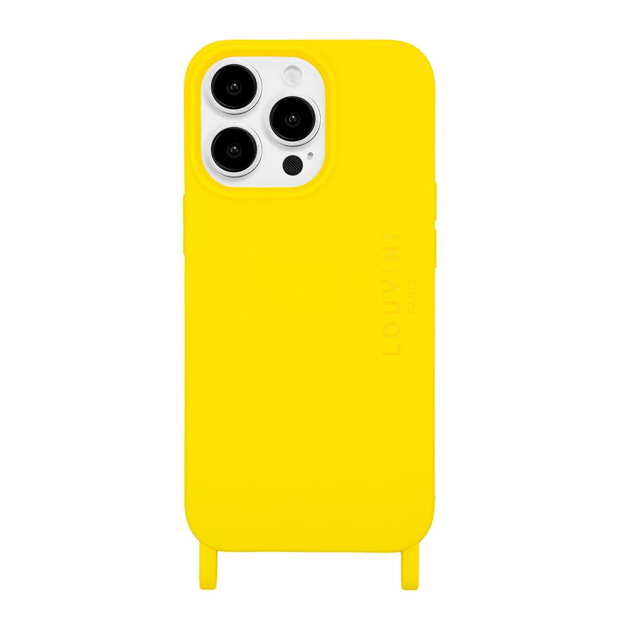 iPhone Case with loops MILO - YELLOW