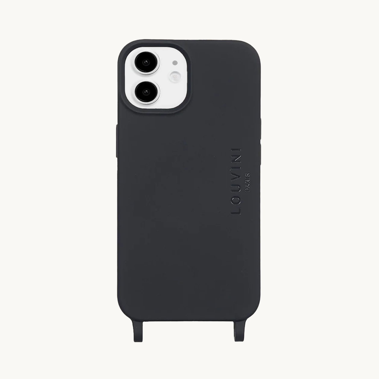 iPhone Case with loops and MagSafe MILO - BLACK