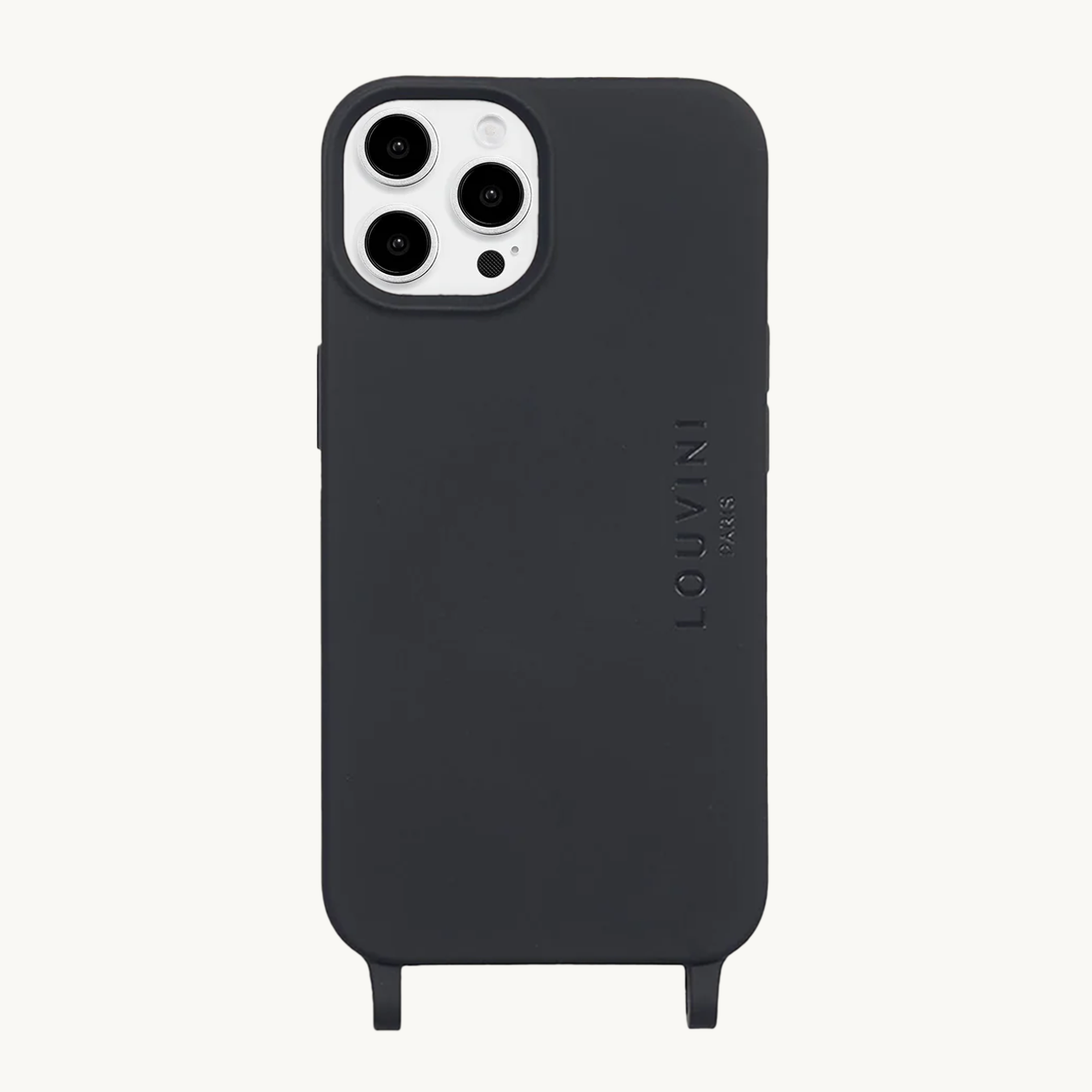 iPhone Case with loops and MagSafe MILO - BLACK