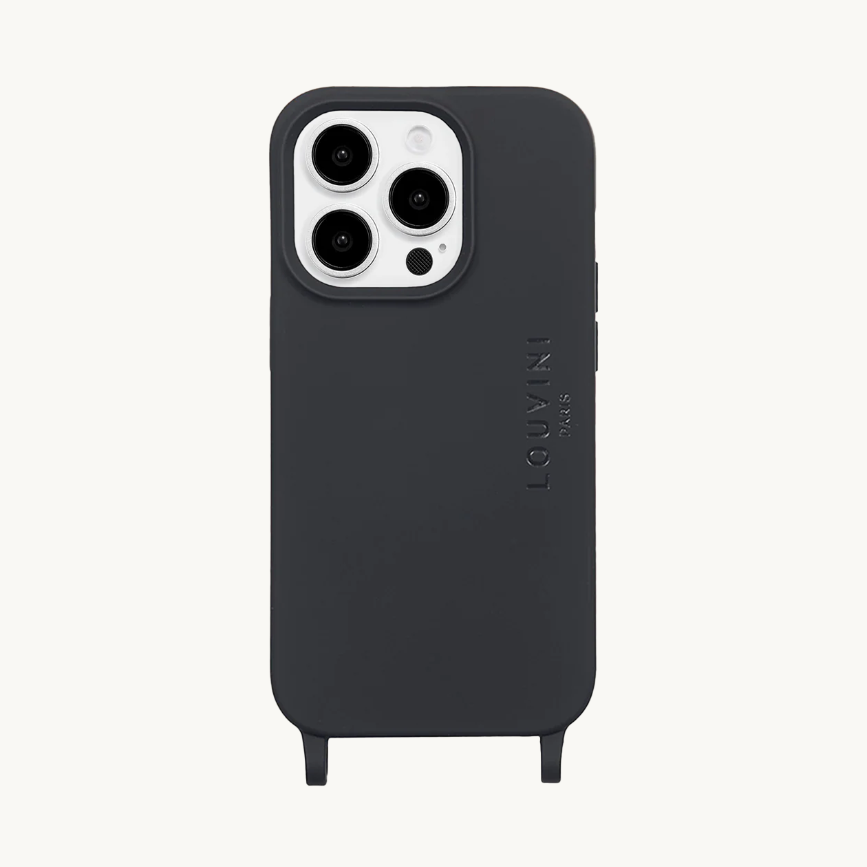 iPhone Case with loops and MagSafe MILO - BLACK