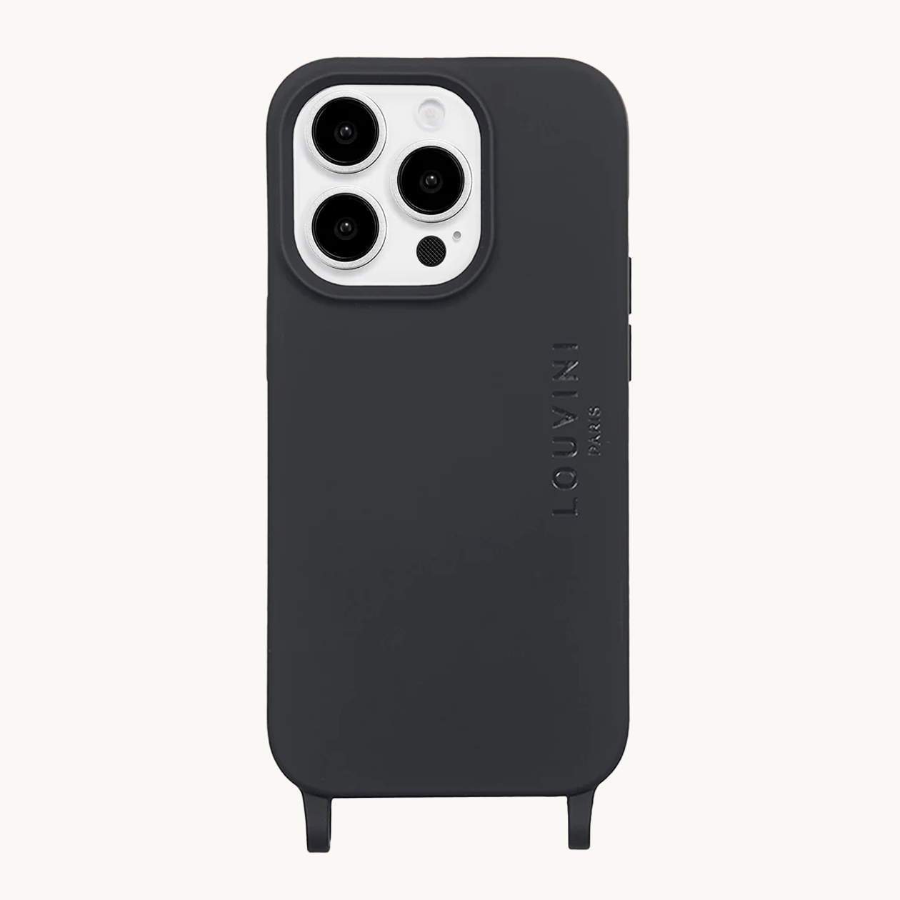 iPhone Case with loops and MagSafe MILO - BLACK