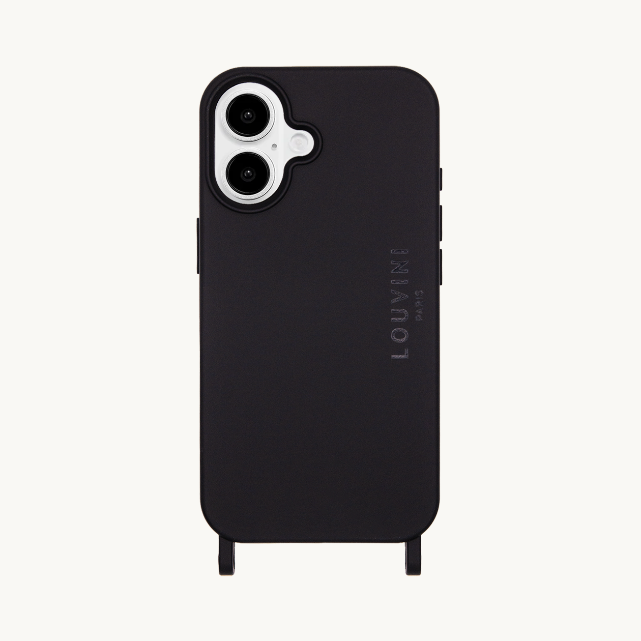 iPhone Case with loops and MagSafe MILO - BLACK