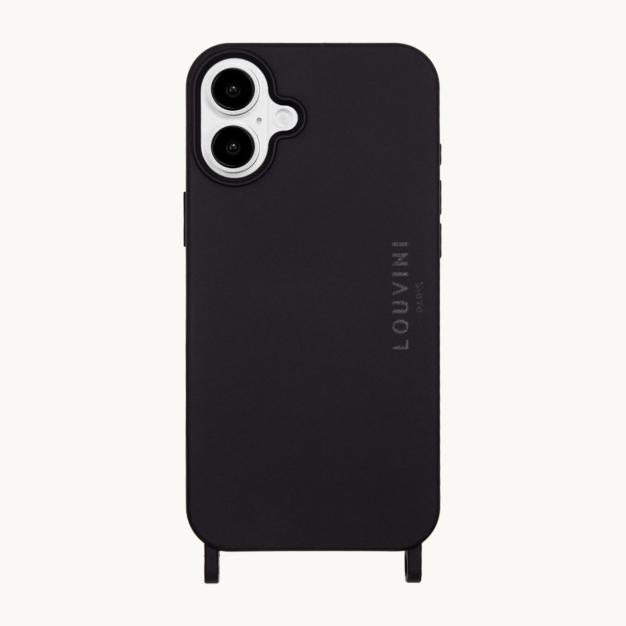 iPhone Case with loops and MagSafe MILO - BLACK