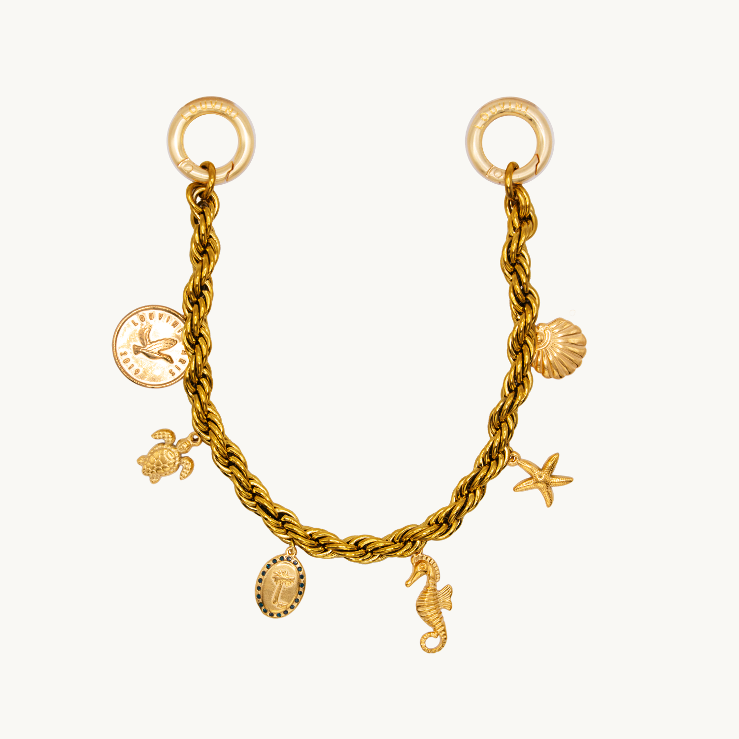 Petite chaine bracelet dore
