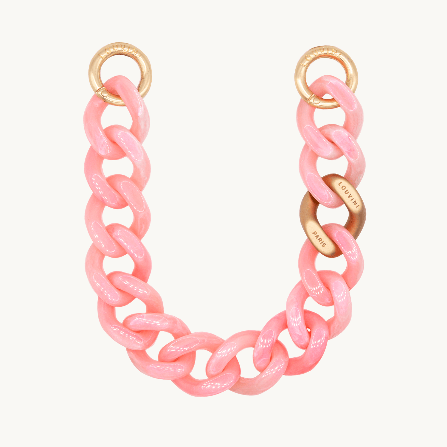 bracelet pour téléphone rose