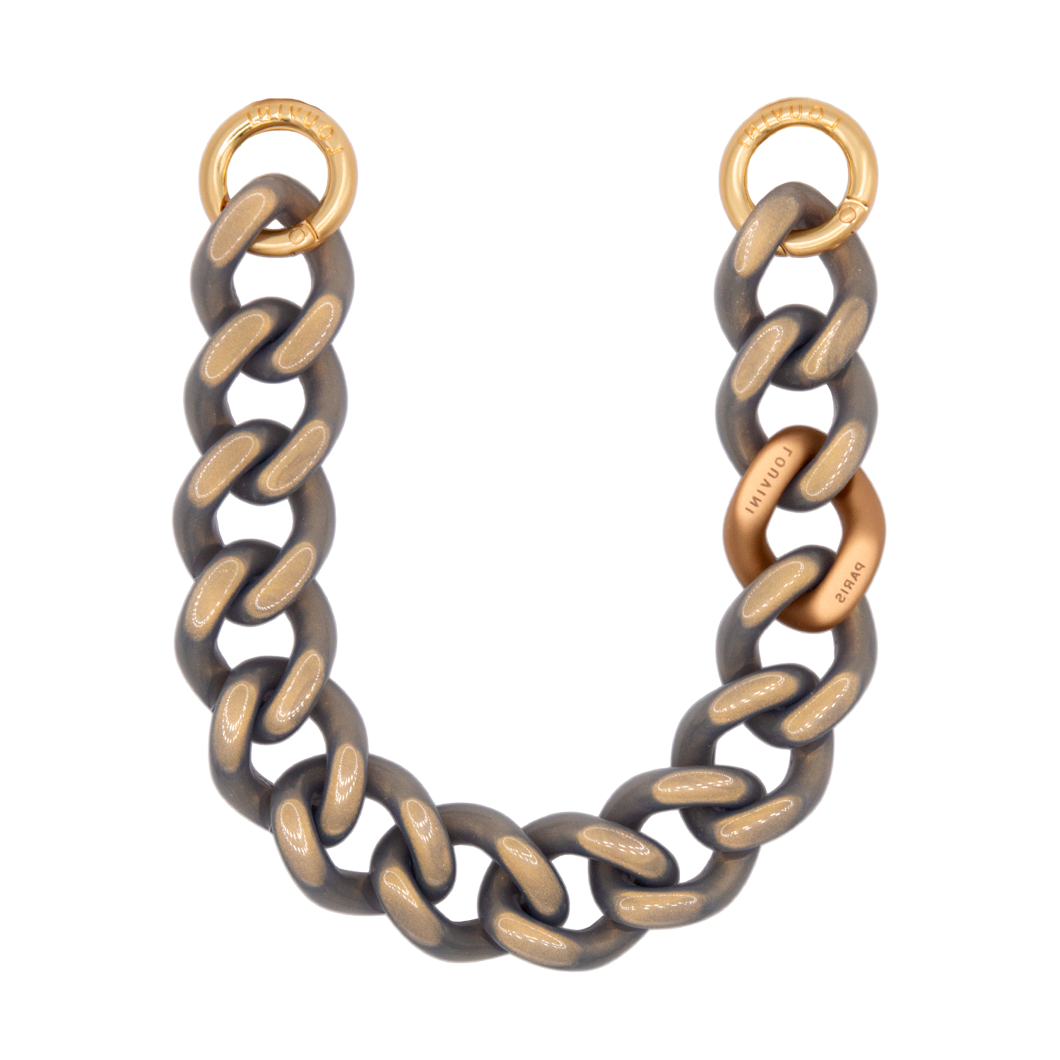 PETIT ZOE Chain - Grey-Gold