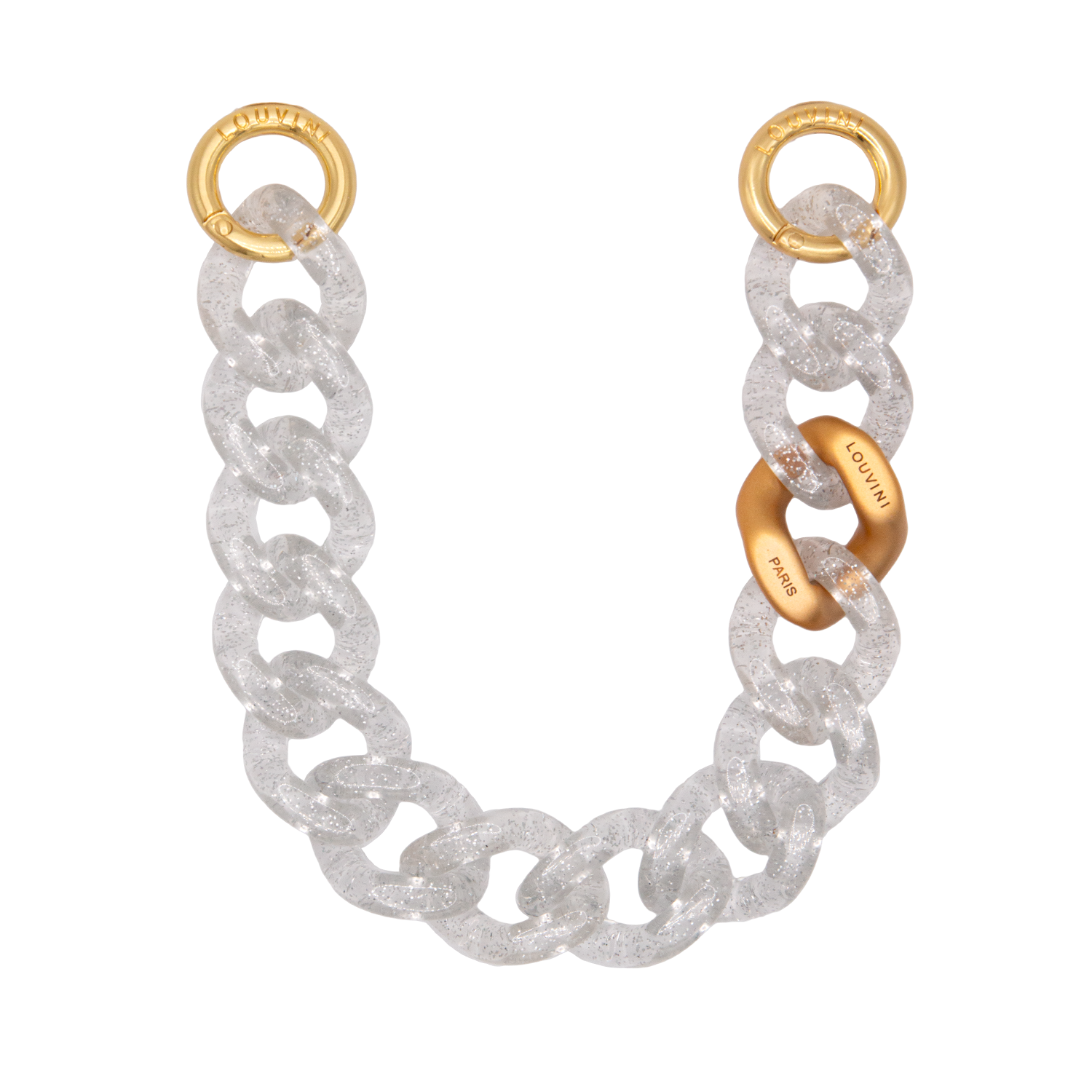 PETIT ZOE Bracelet - Transparent Glitter