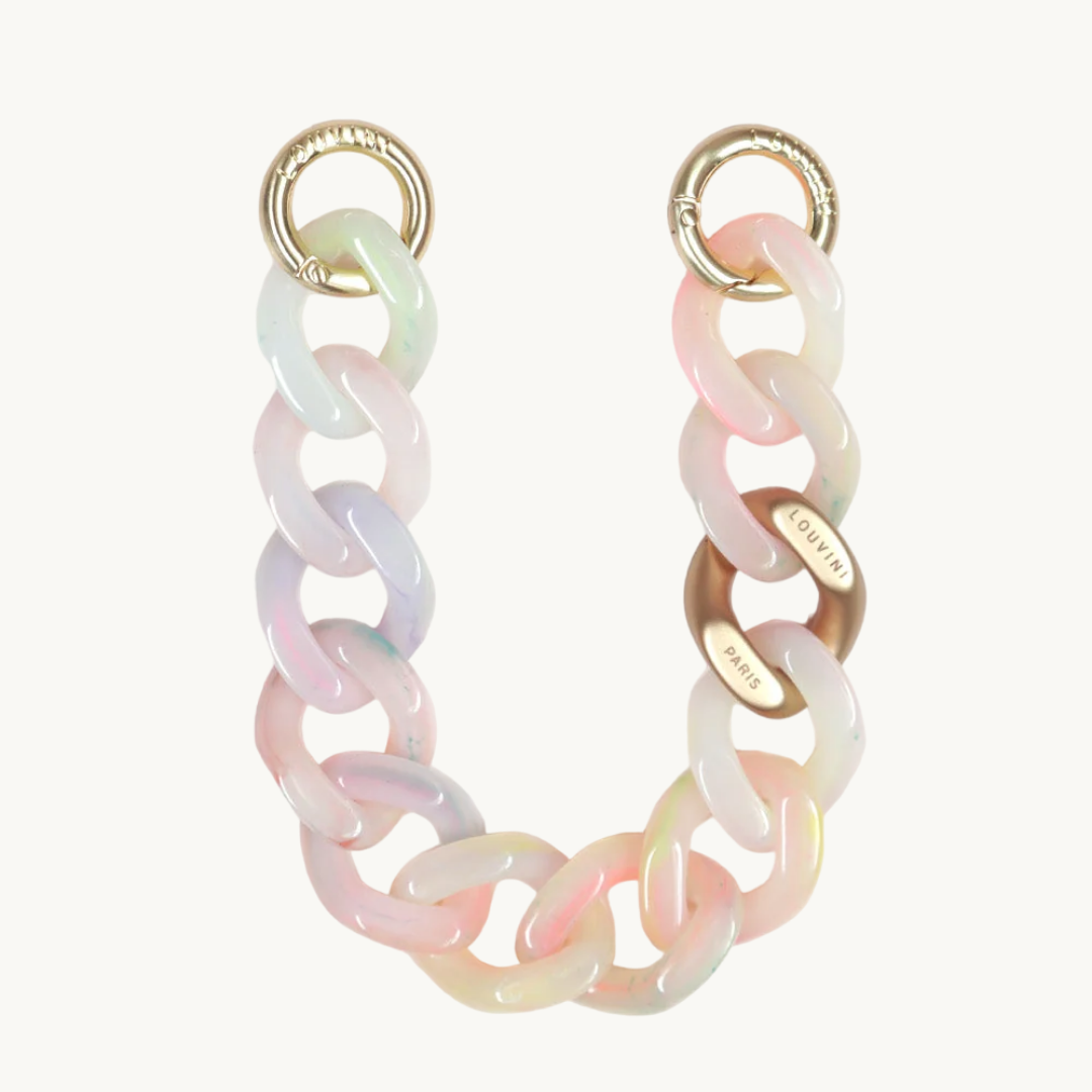LOUVINI ハンドストラップ PETIT ZOE NEON☆ルヴィニ PETIT ZOE Chain
