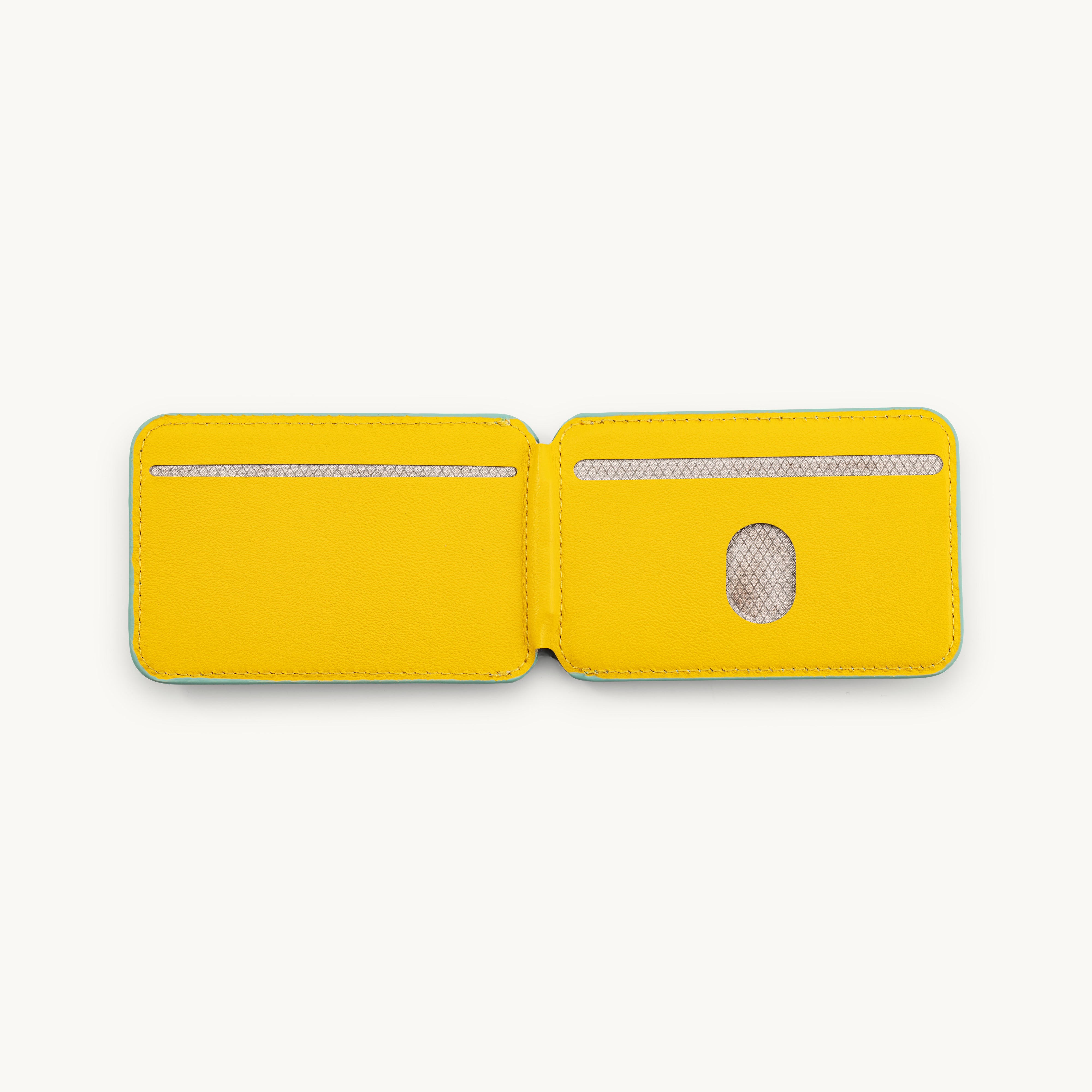 Porte-cartes MagSafe vert pour coque de téléphone, accessoire pratique et tendance