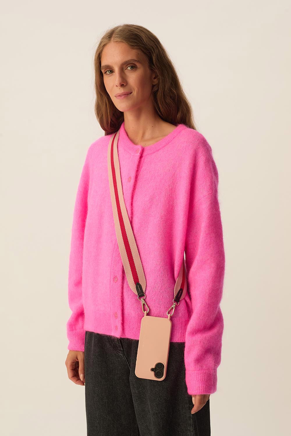 MILO x Des Petits Hauts – MagSafe iPhone Case with Rings – Pink