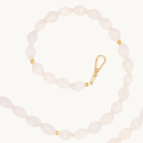 iPhone Case MILO MagSafe Taupe & RITA Chain Beige