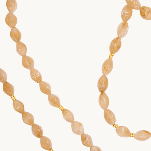 iPhone Case MILO MagSafe Cinnamon & RITA Light Brown Chain