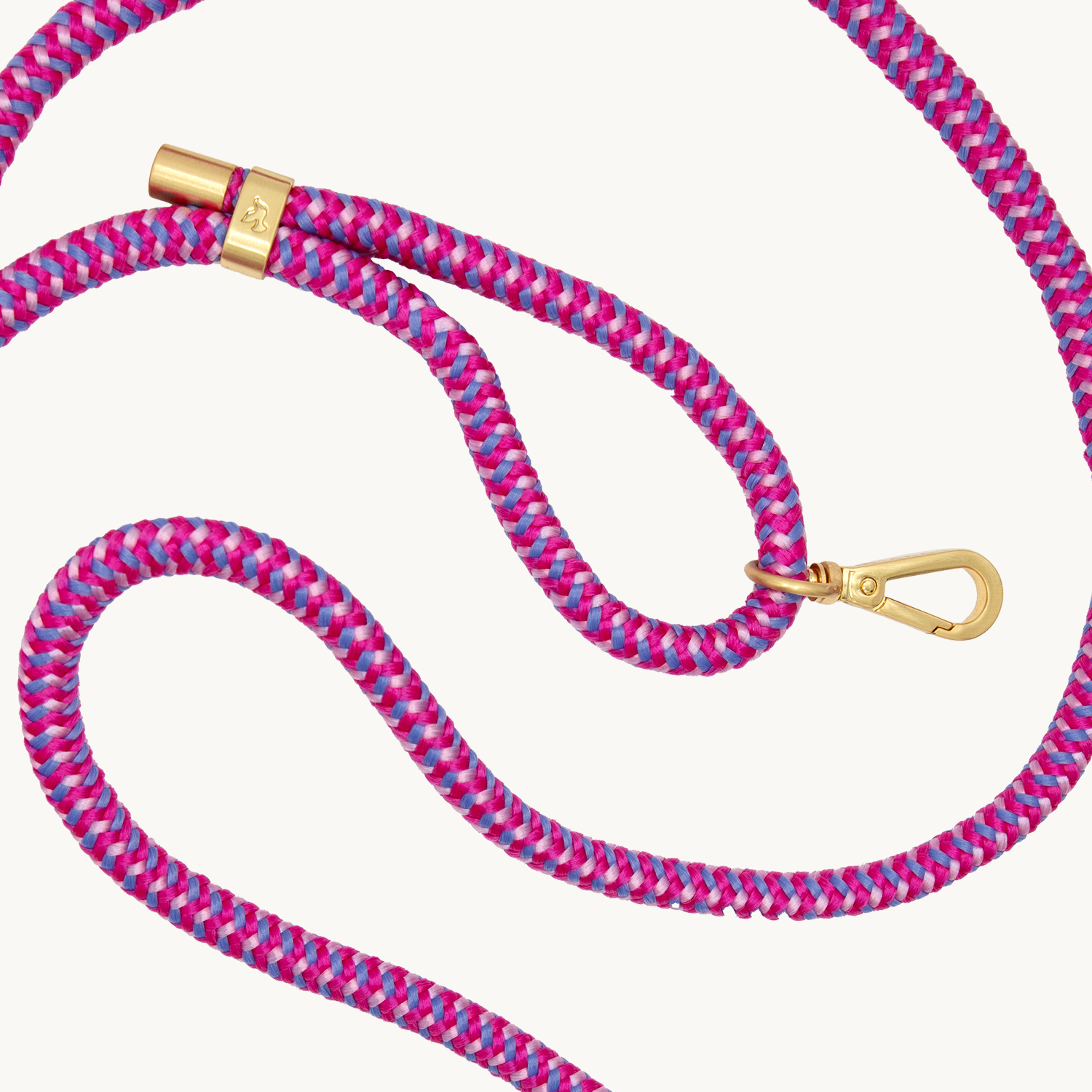 Cordon de telephone ajustable fuchsia violet