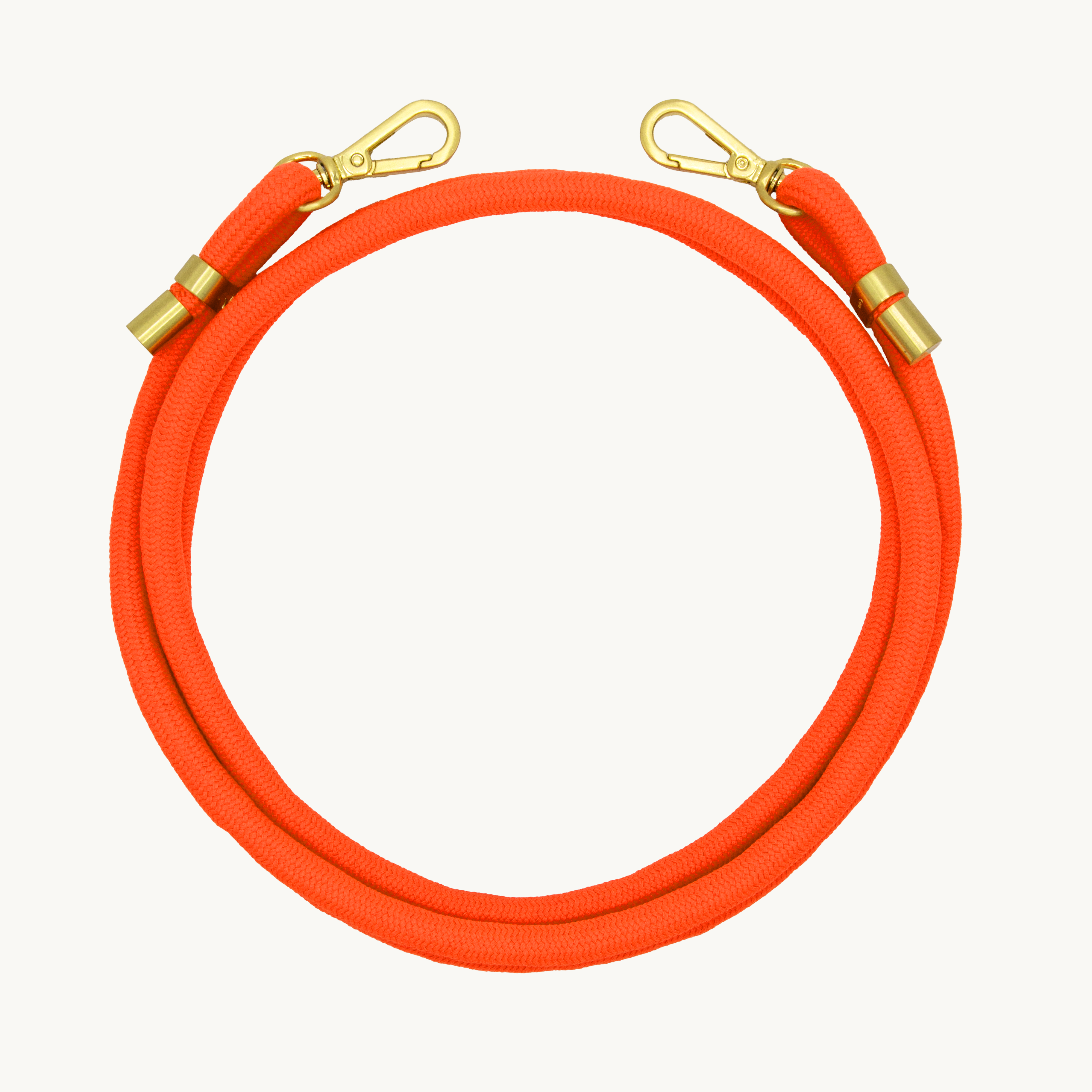 Cordon de telephone ajustable orange fluo