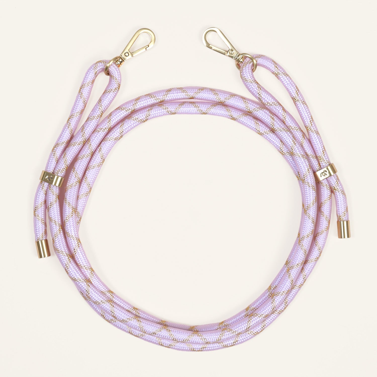 cordon ajustable pour téléphone couleur rose-doré