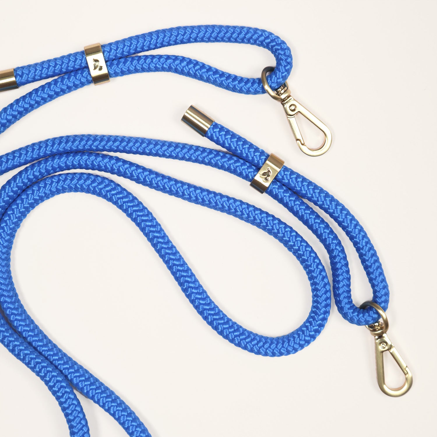 cordon pour téléphone ajustable bleu électrique