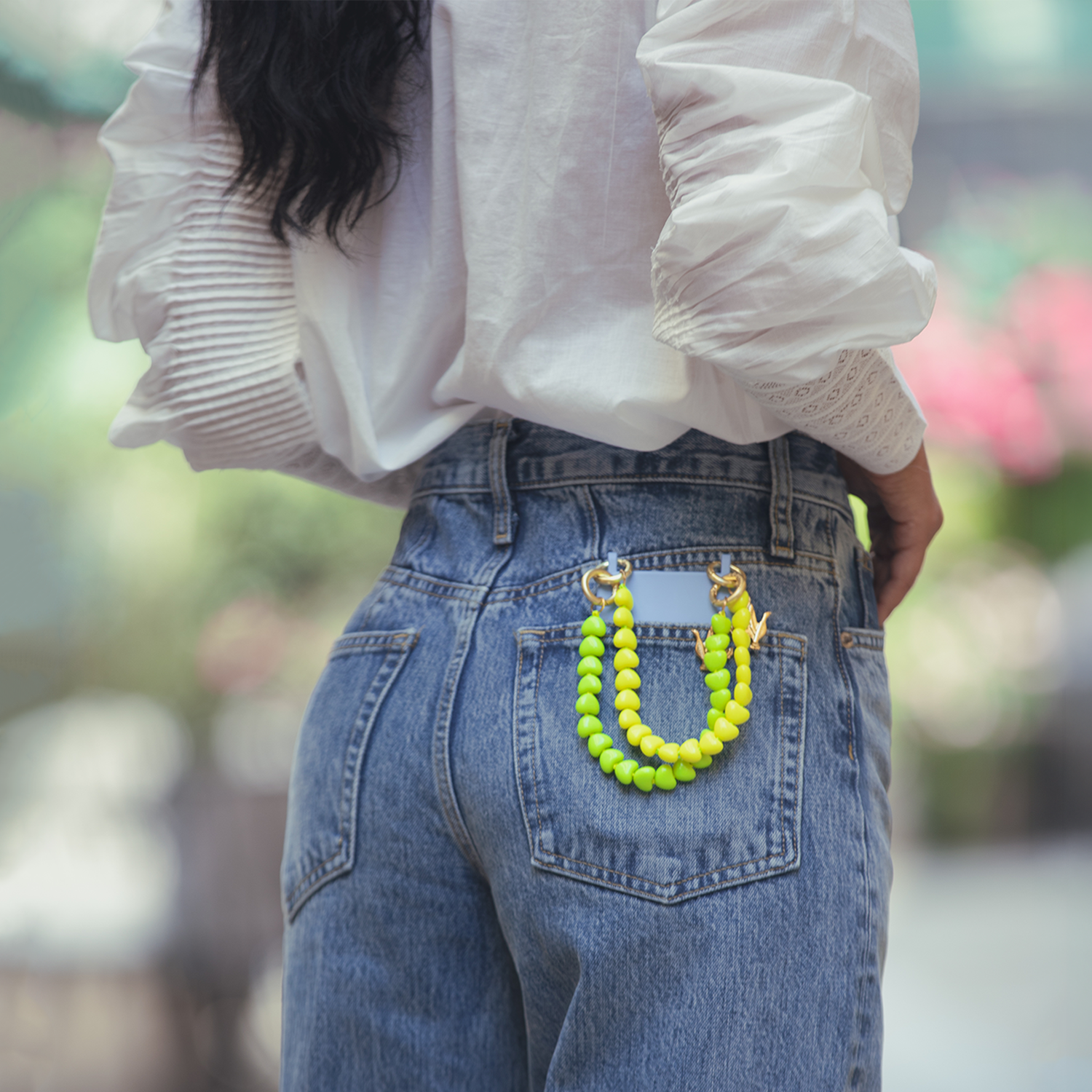 TINY CUORE Bracelet - Neon Yellow