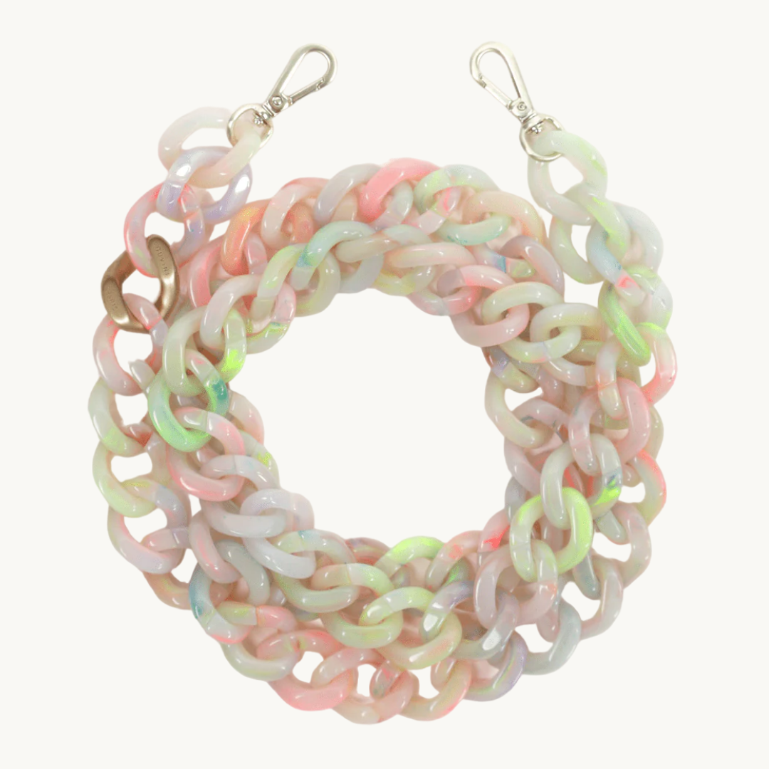 Chaîne de telephone fluo