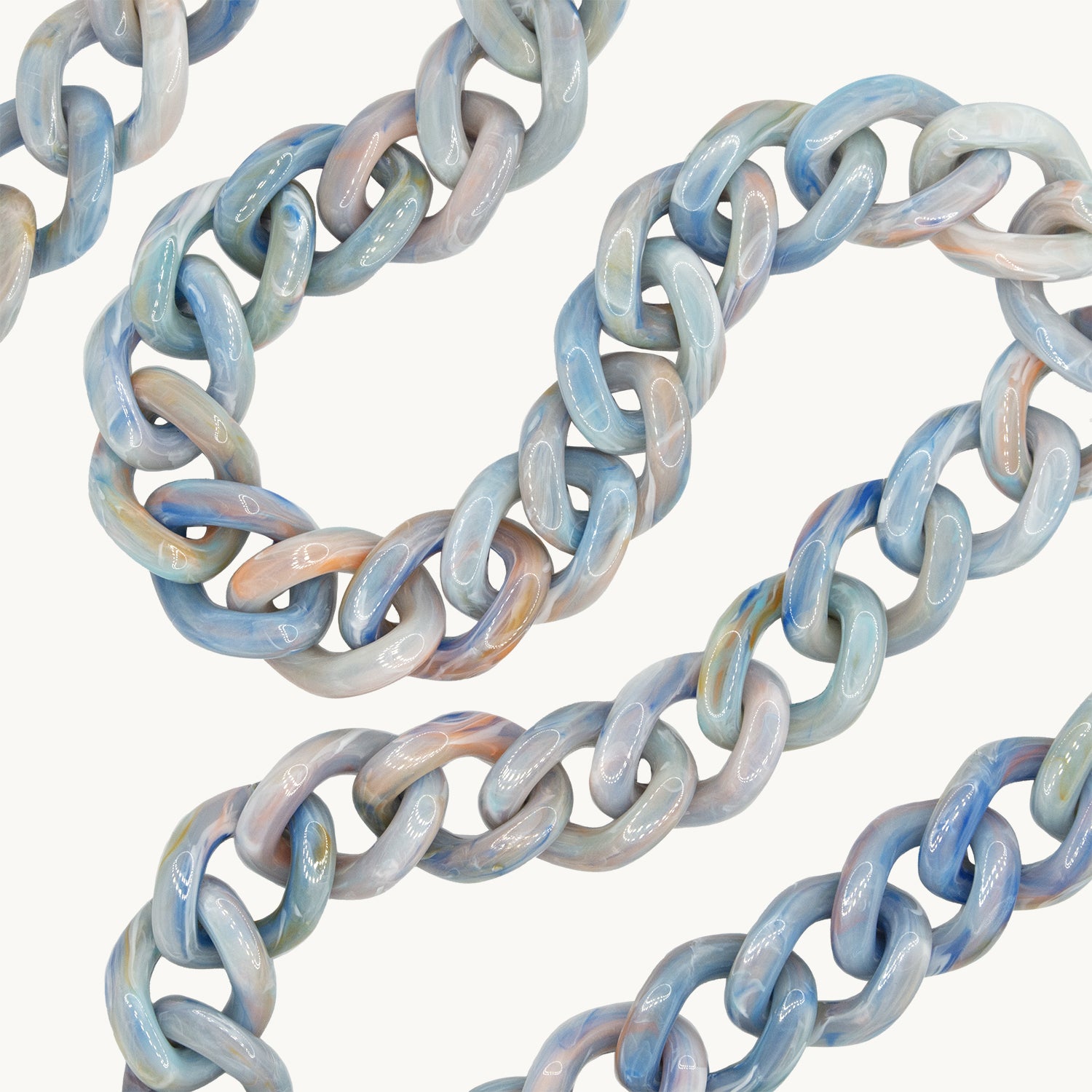 Chaîne de telephone guimauve