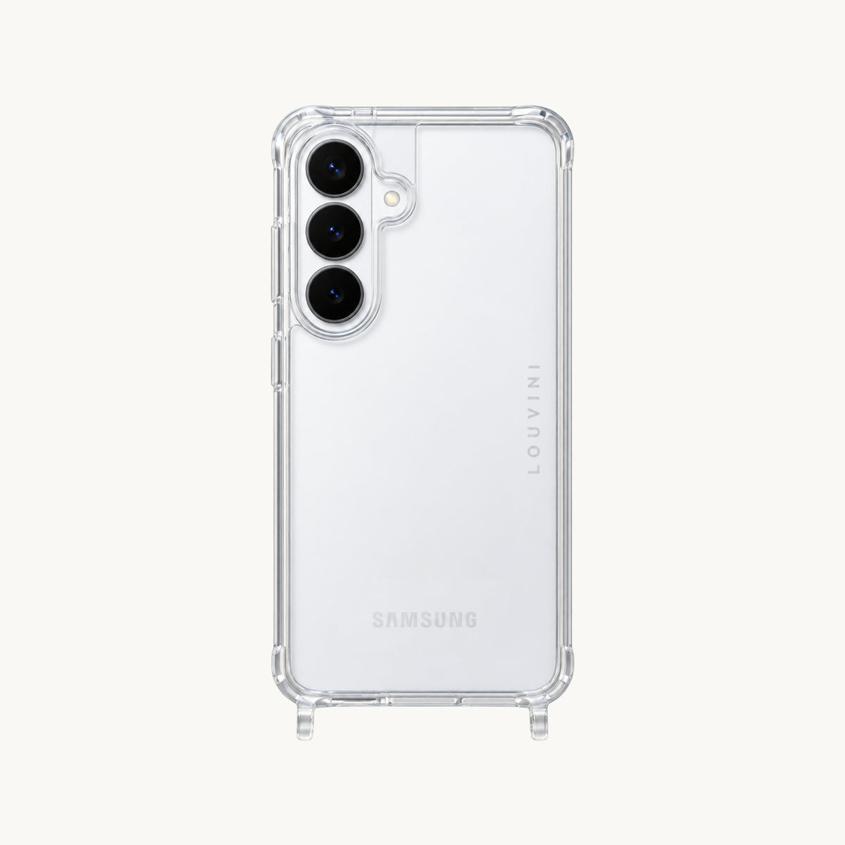 Samsung Case with Rings CHARLIE - Clear