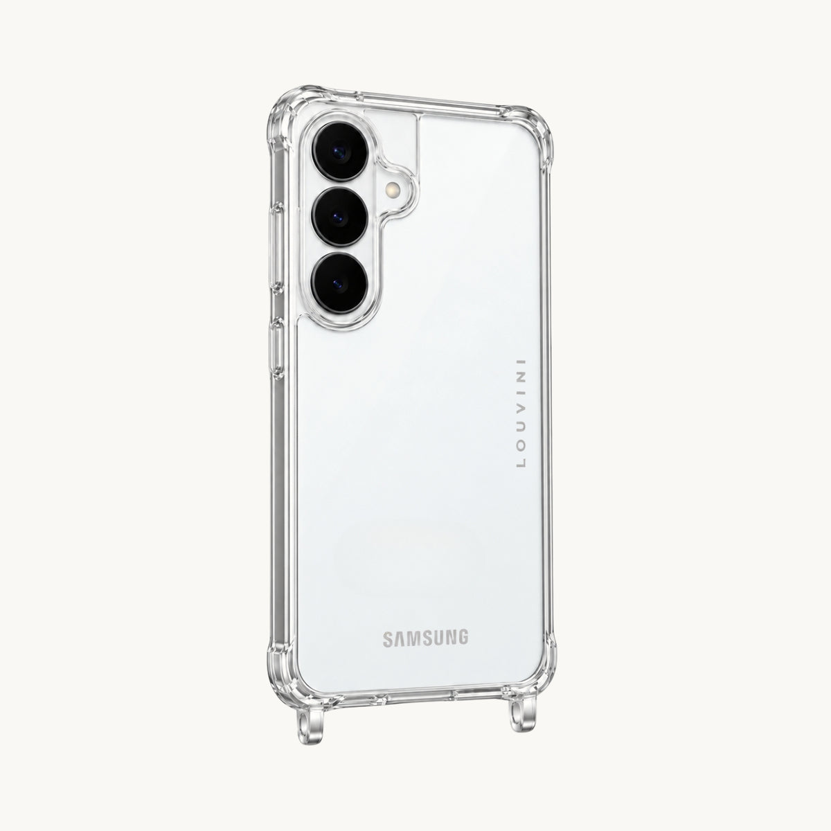 Samsung Case with Rings CHARLIE - Clear
