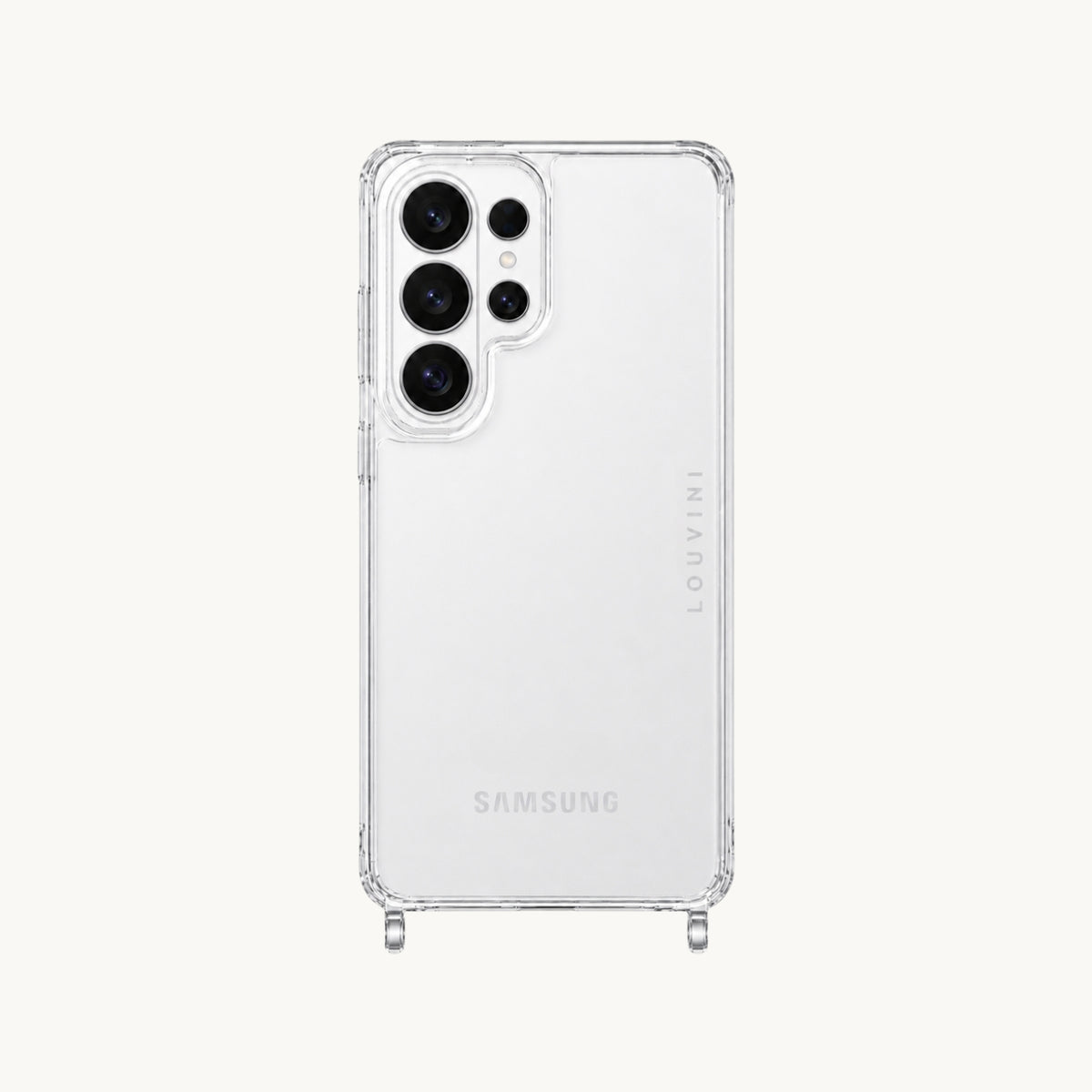 Samsung Case with Rings CHARLIE - Clear