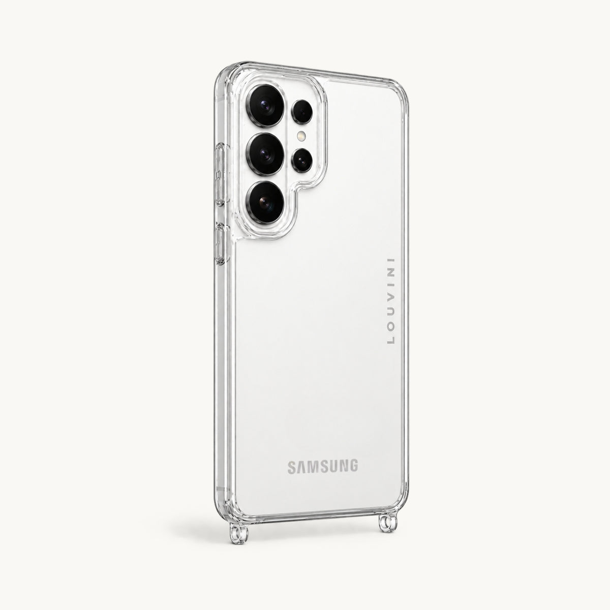 Samsung Case with Rings CHARLIE - Clear