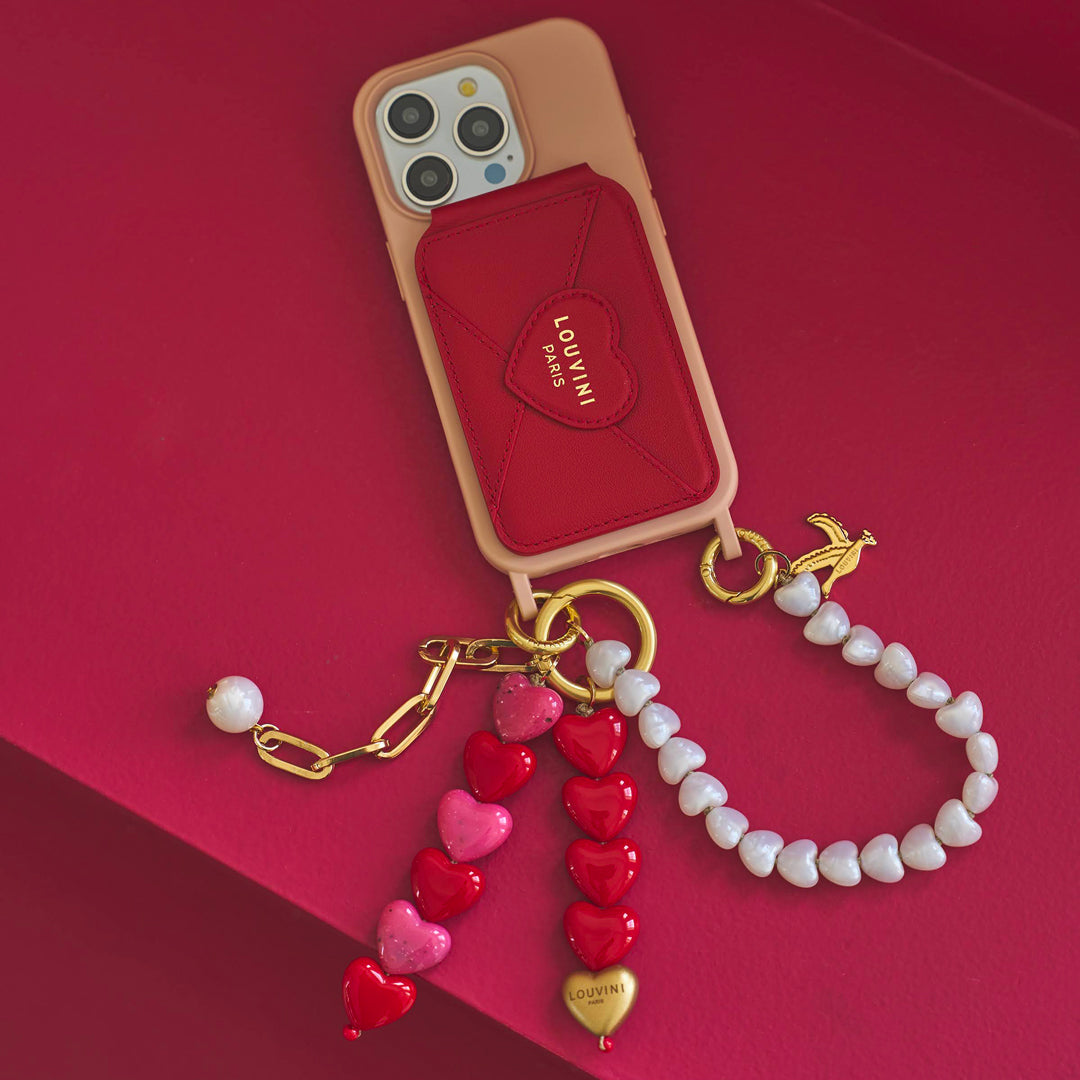 TINY CUORE Bracelet - White Pearl