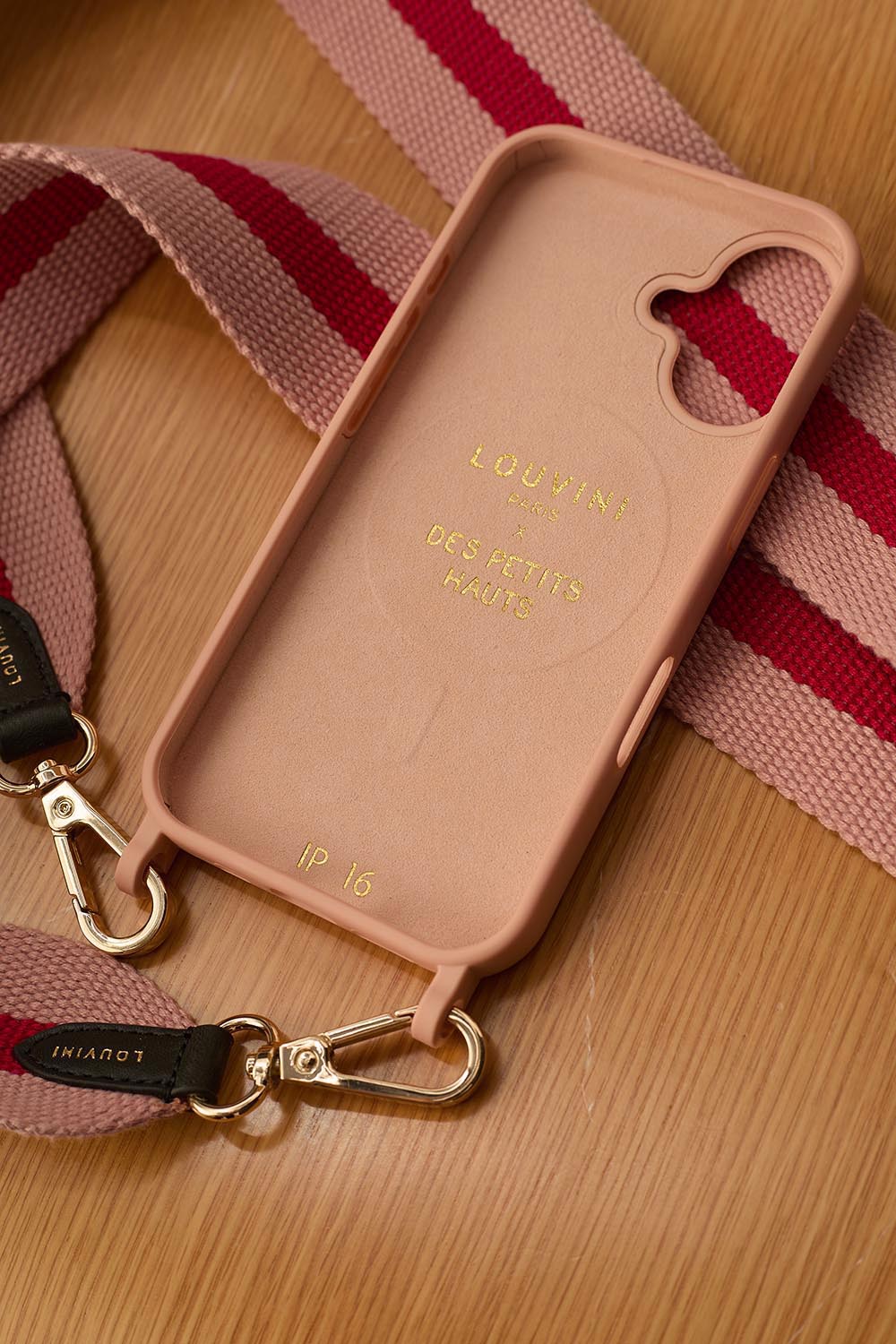 OLYMPE Strap x Des Petits Hauts - Pink-Red