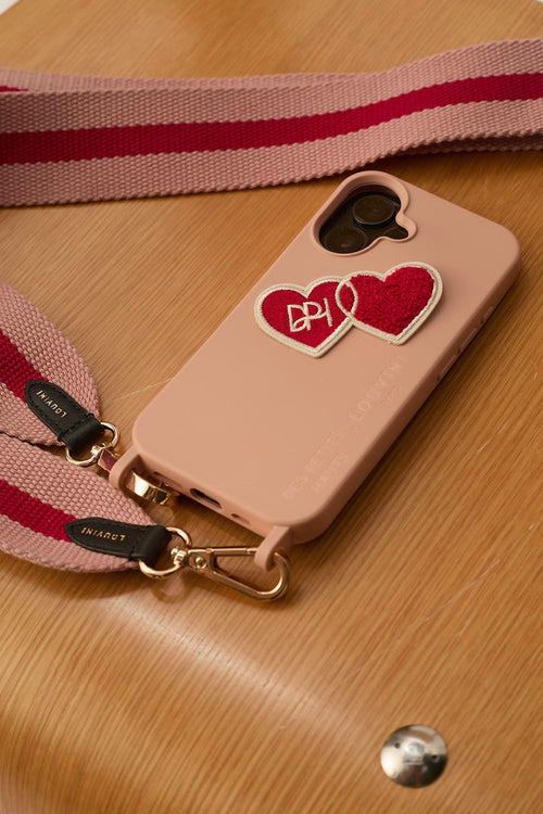 Embroidered STICKER x Des Petits Hauts – Red Heart