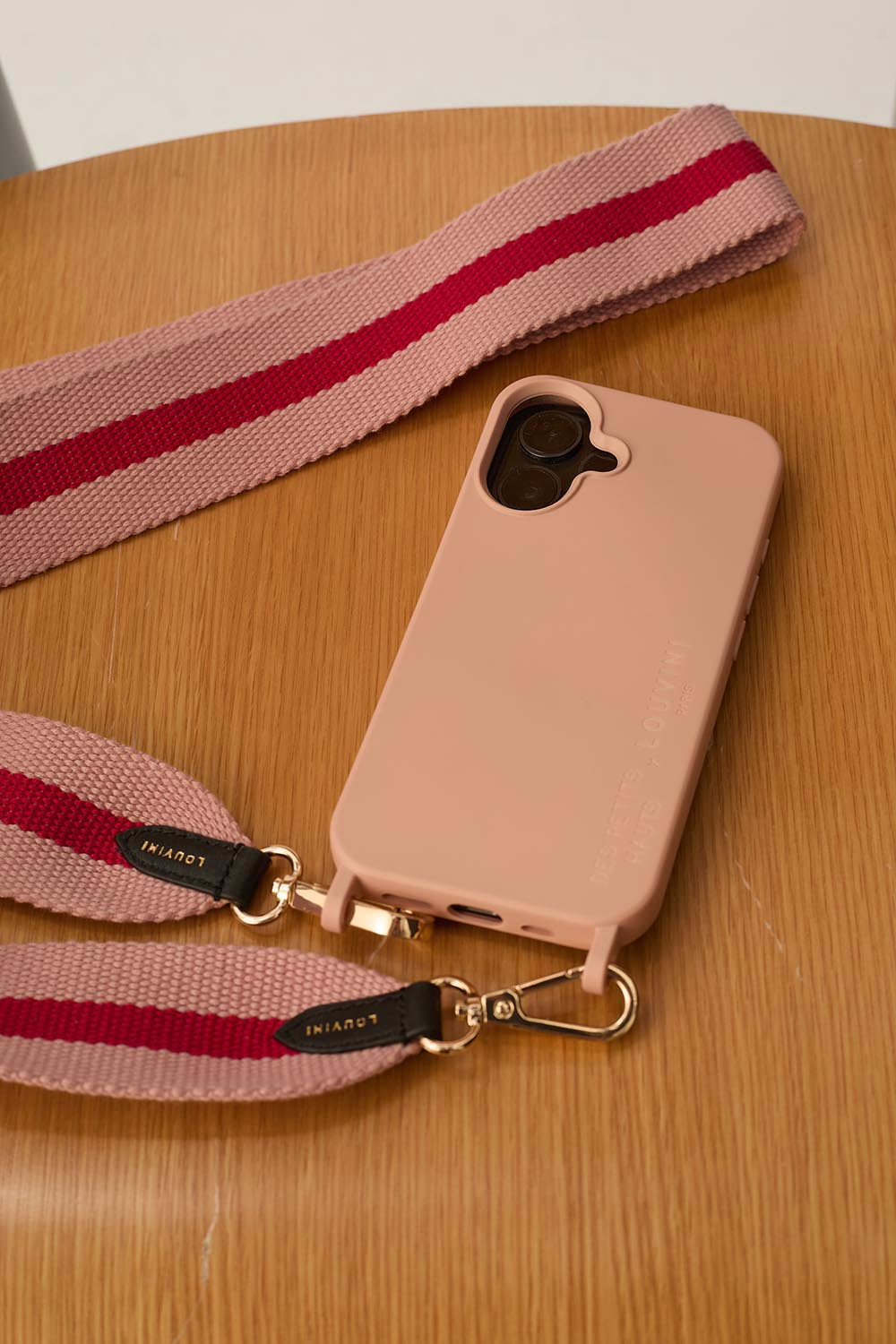 OLYMPE Strap x Des Petits Hauts - Pink-Red