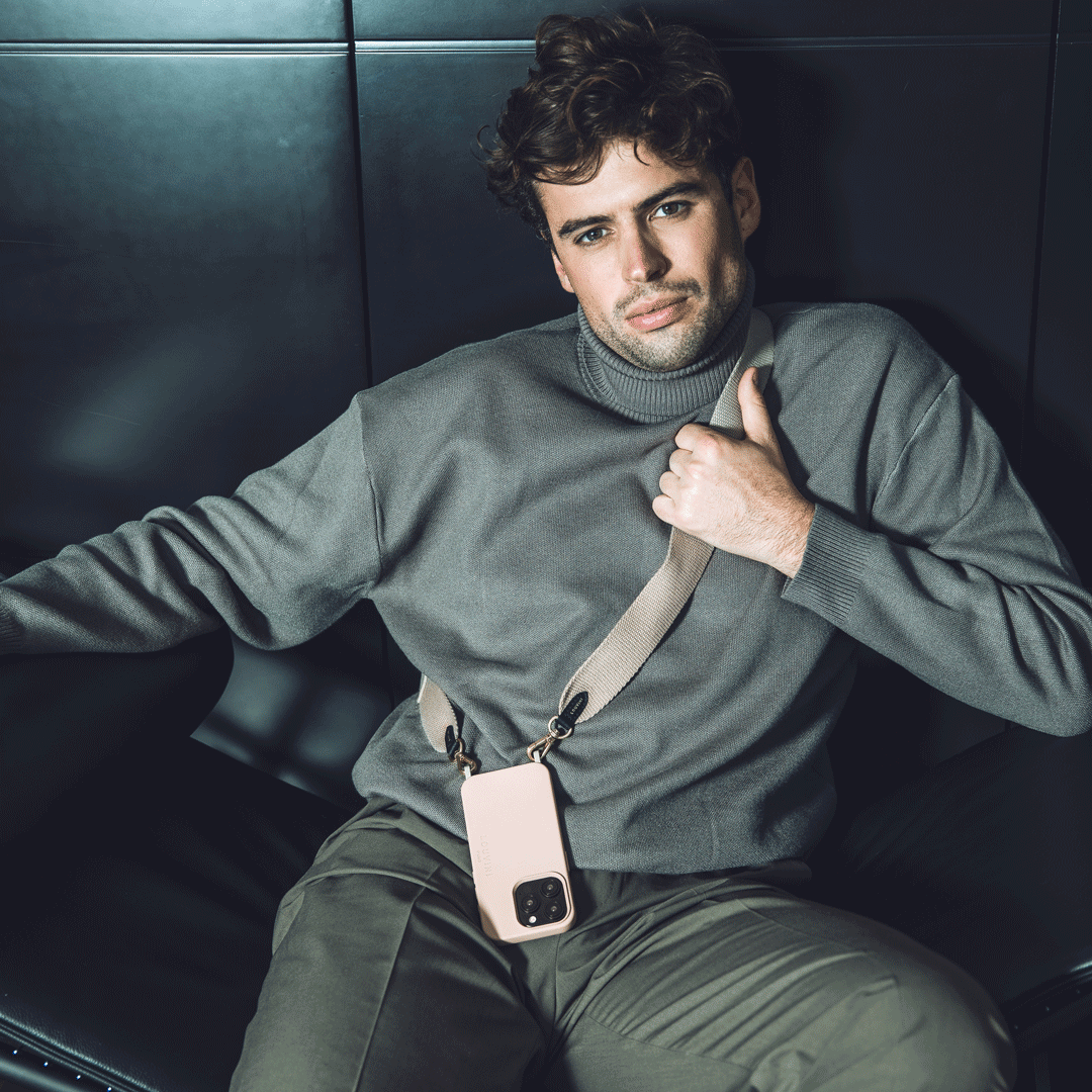 MILO iPhone Case with loops and MagSafe - Taupe