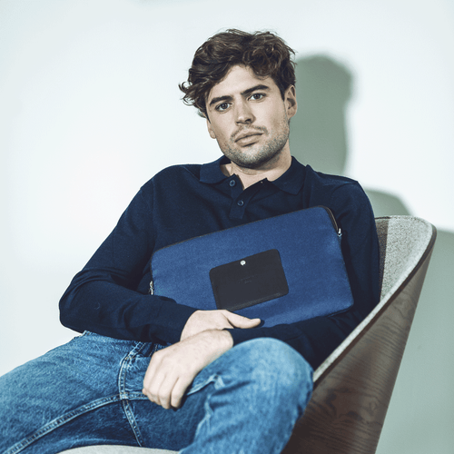 STELLA Laptop sleeve - Navy