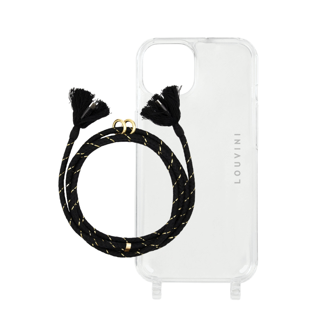 Charlie iPhone Case & Kaia USB-C Black Cord