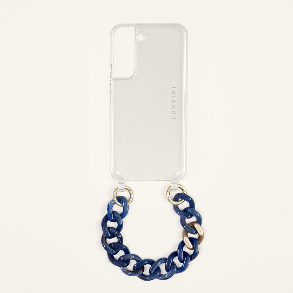 Charlie Case & Navy Petit Zoe chain (Samsung)