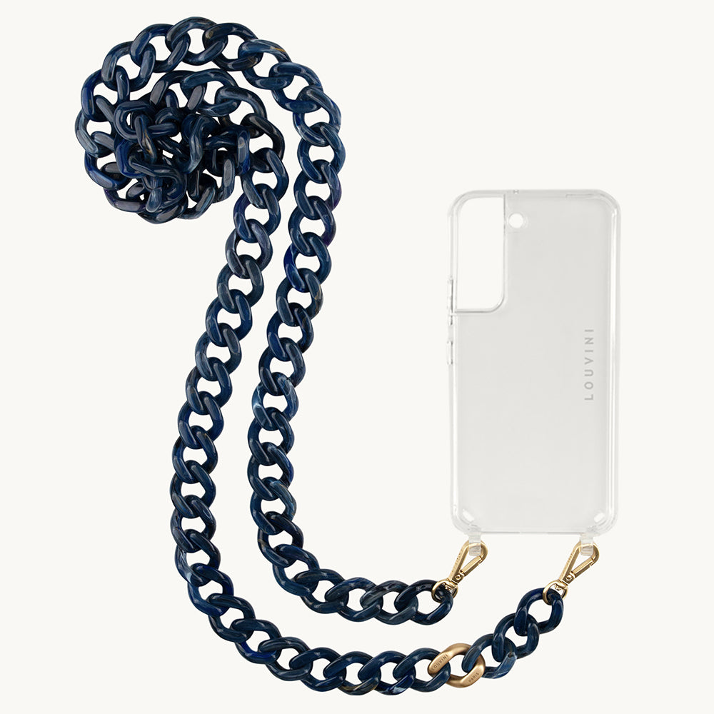 Charlie Case & Navy Zoe Chain (Samsung)