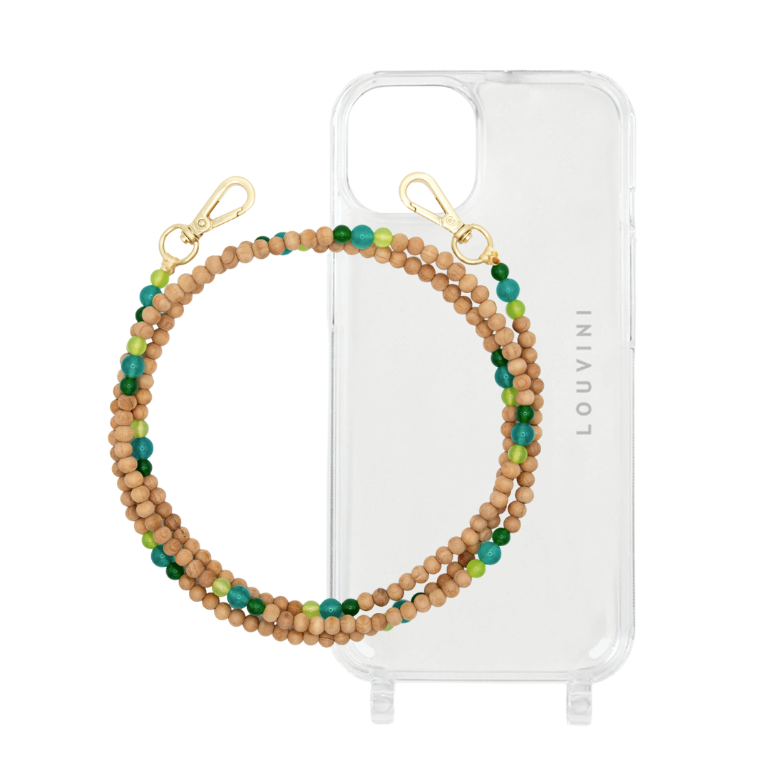 Charlie iPhone Case & Arielle Turquoise Strap