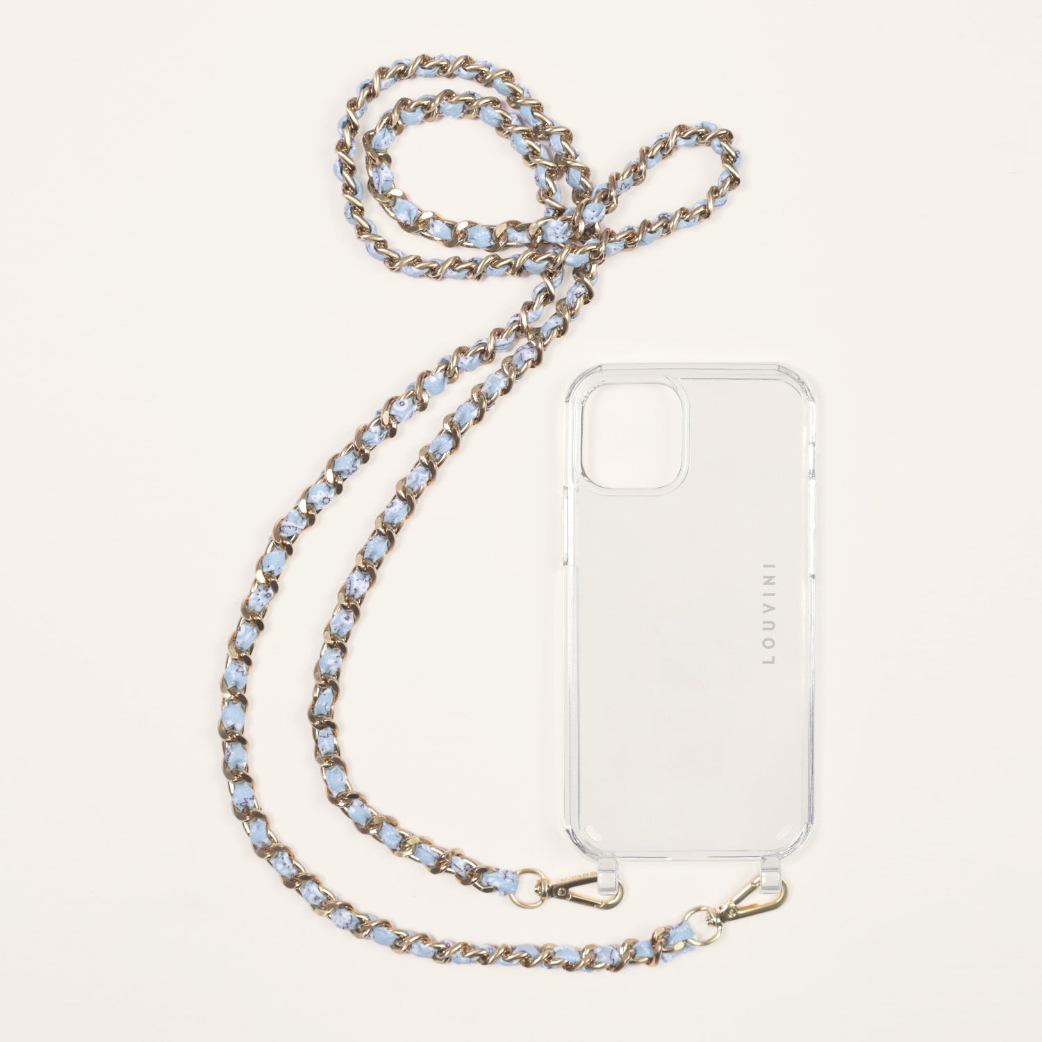 Charlie iPhone Case & Bonnie Blue Chain