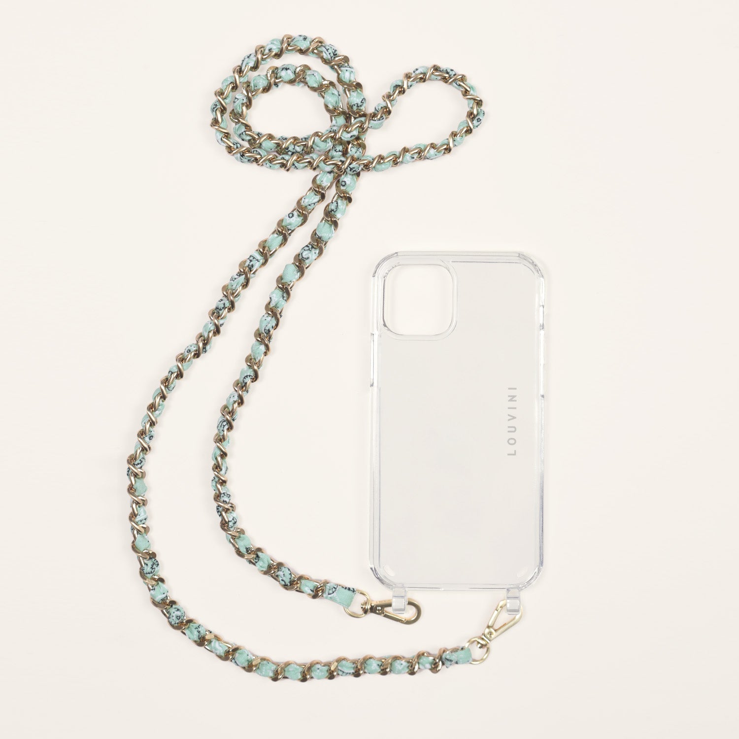 Charlie iPhone Case & Bonnie Green Chain