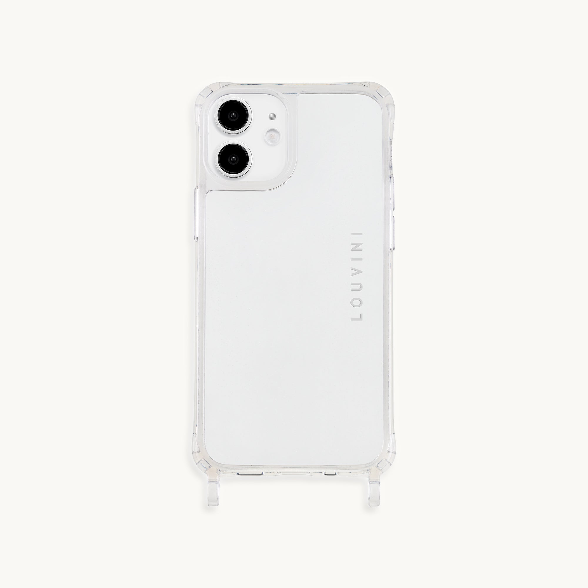 CLEAR IPHONE CASE WITH LOOPS CHARLIE