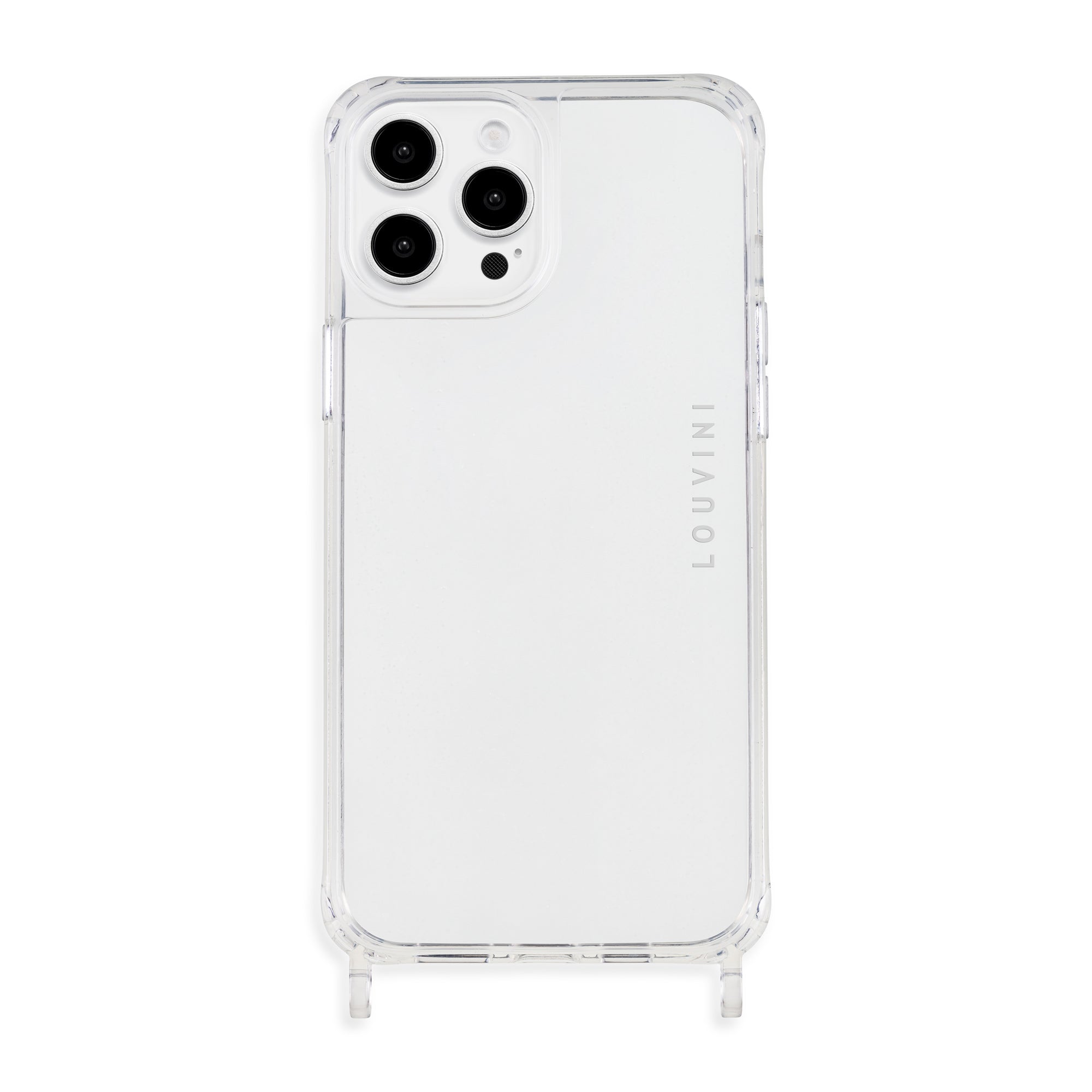 CLEAR IPHONE CASE WITH LOOPS CHARLIE