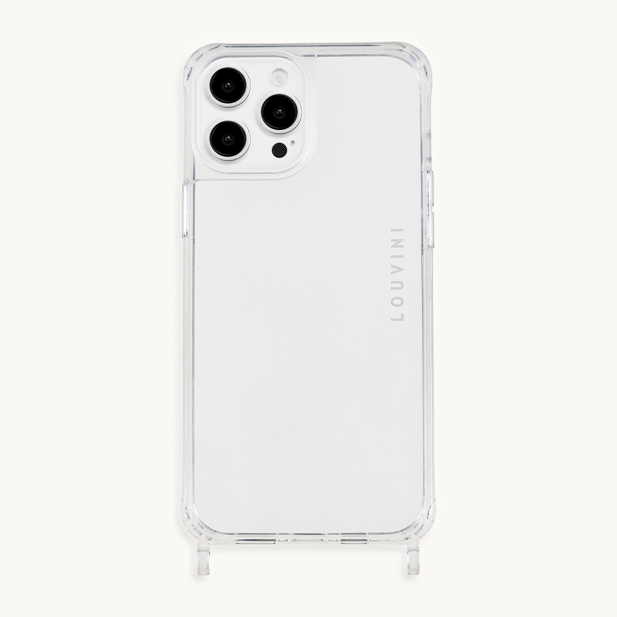 CLEAR IPHONE CASE WITH LOOPS CHARLIE