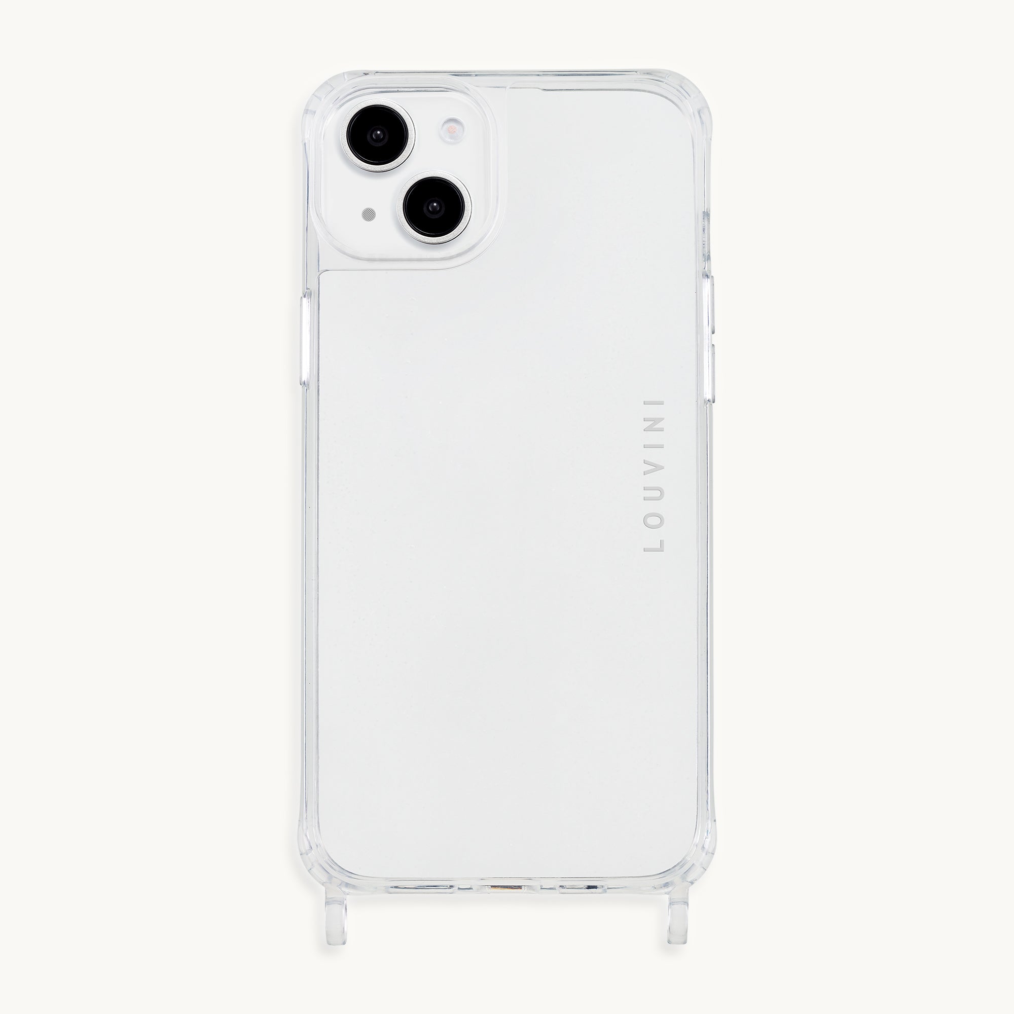 CLEAR IPHONE CASE WITH LOOPS CHARLIE