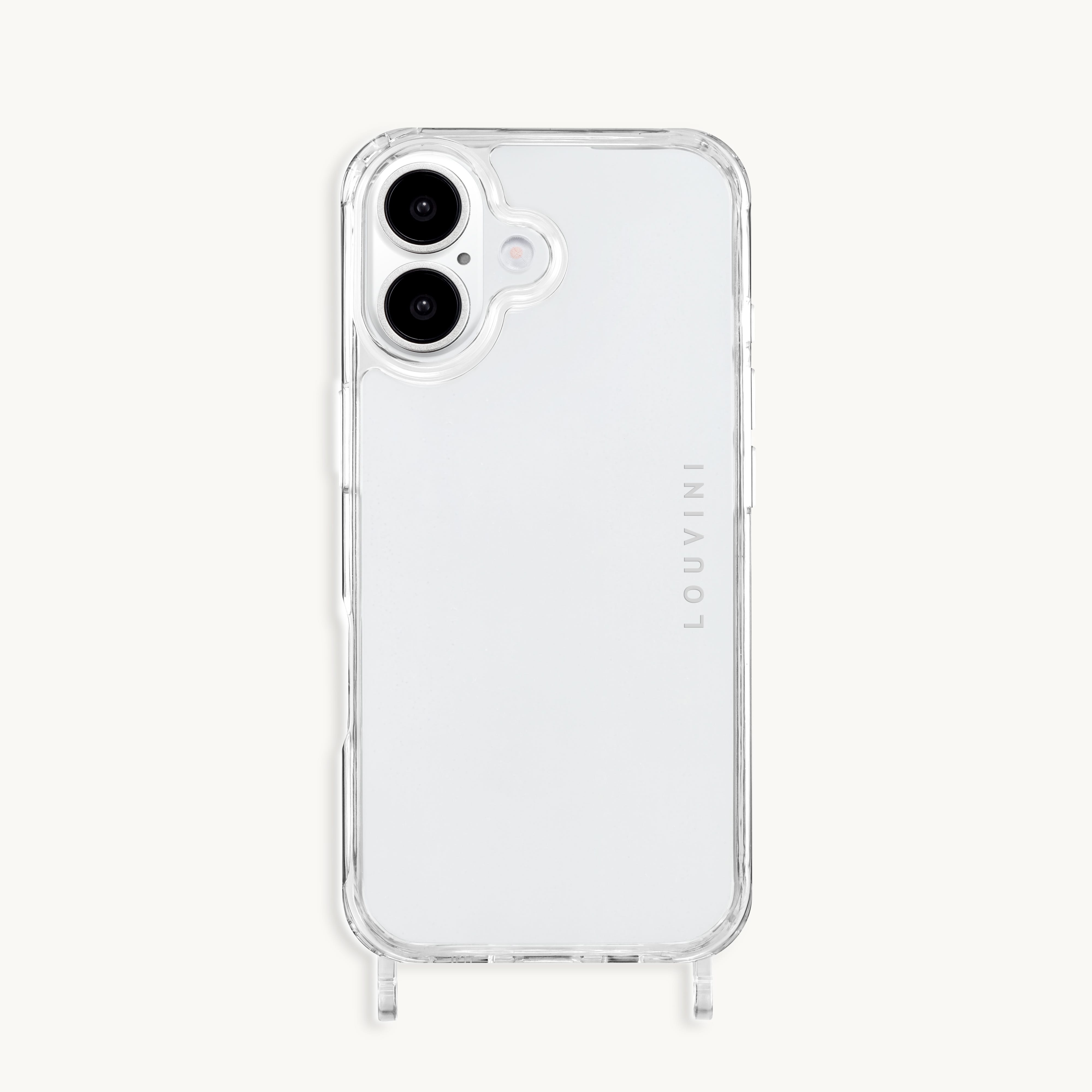 Charlie iPhone Case with loops - Transparent 