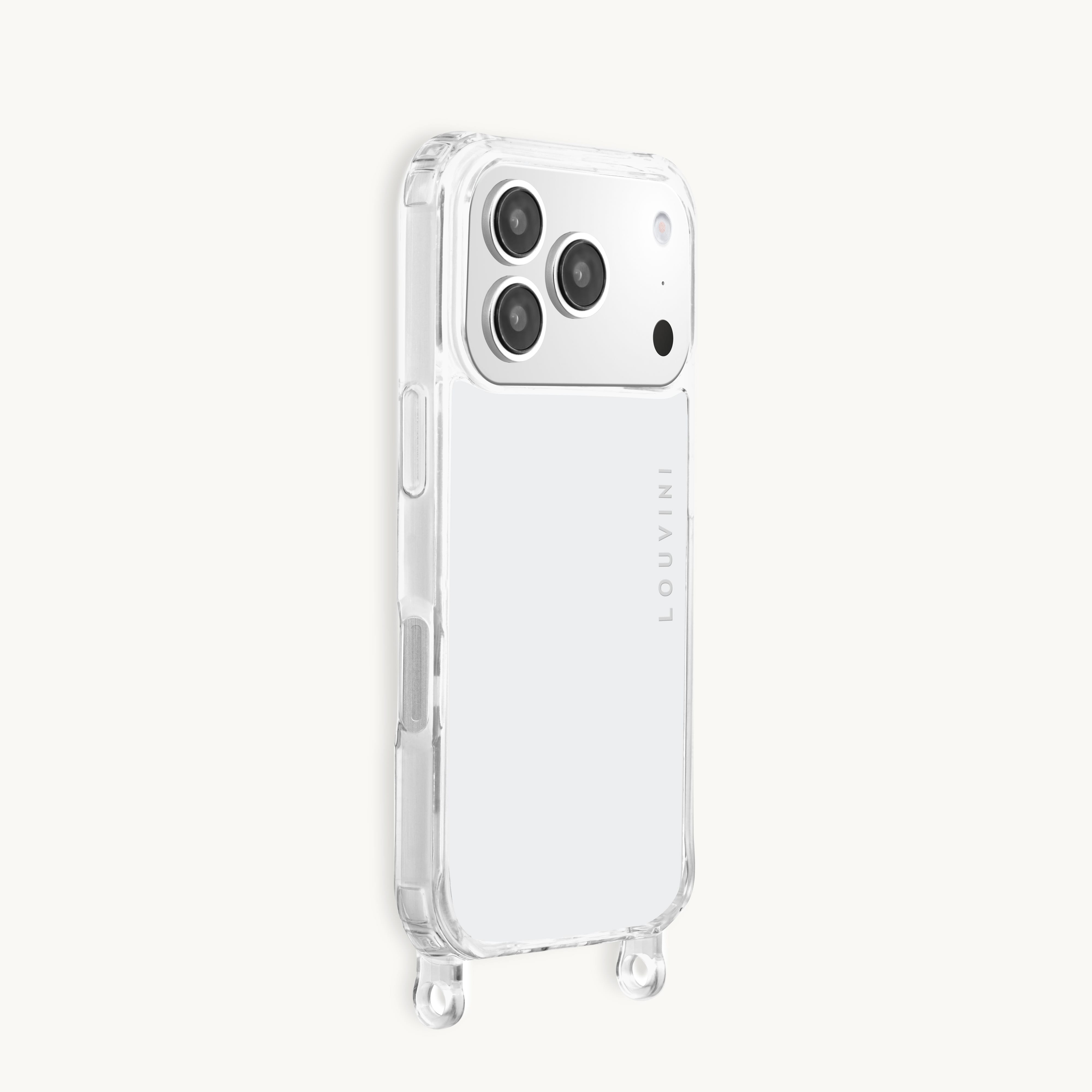 Charlie iPhone Case with loops - Transparent 